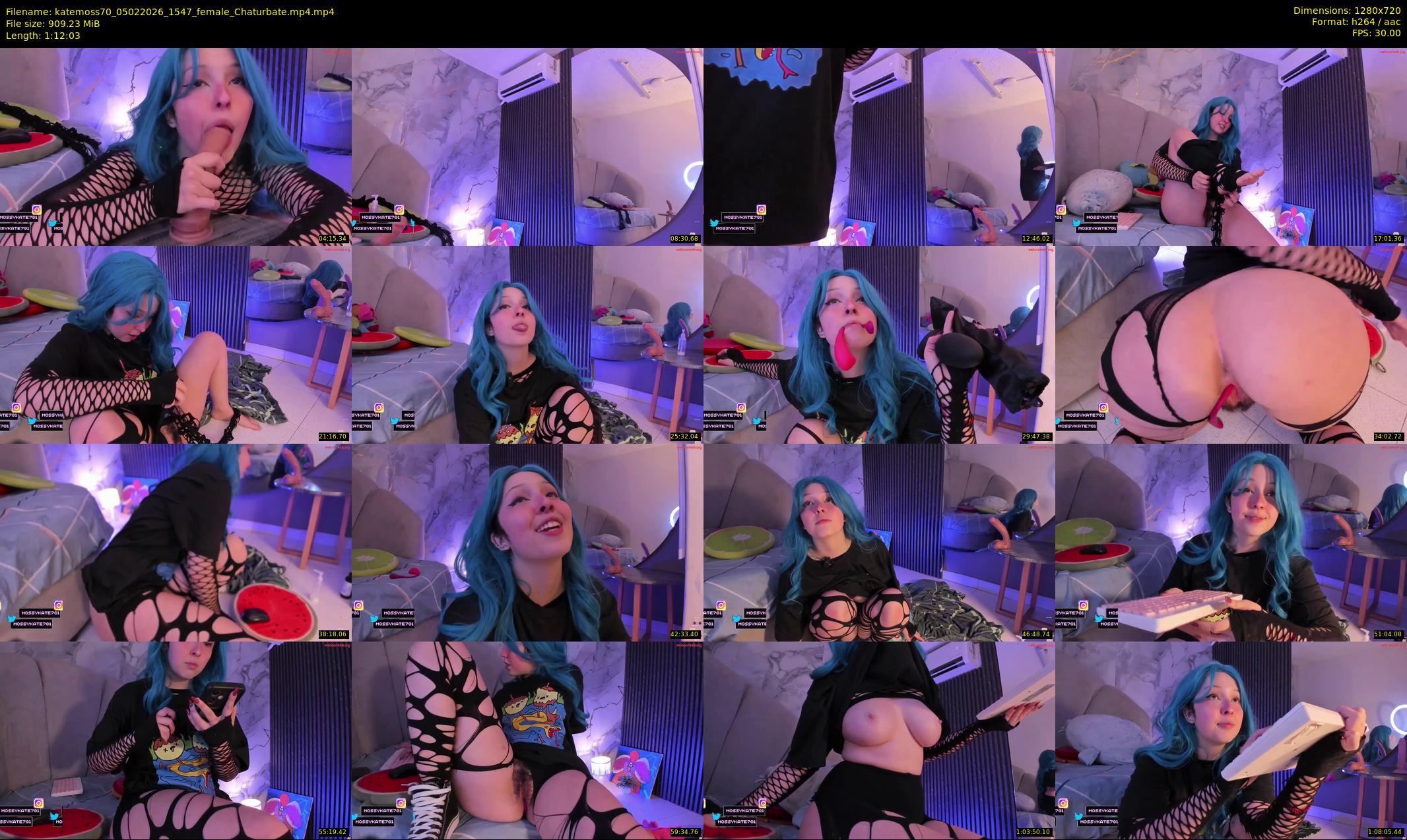 katemoss70 — 73 minute Chaturbate female cam show recording, 720p, Feb 5, 2026