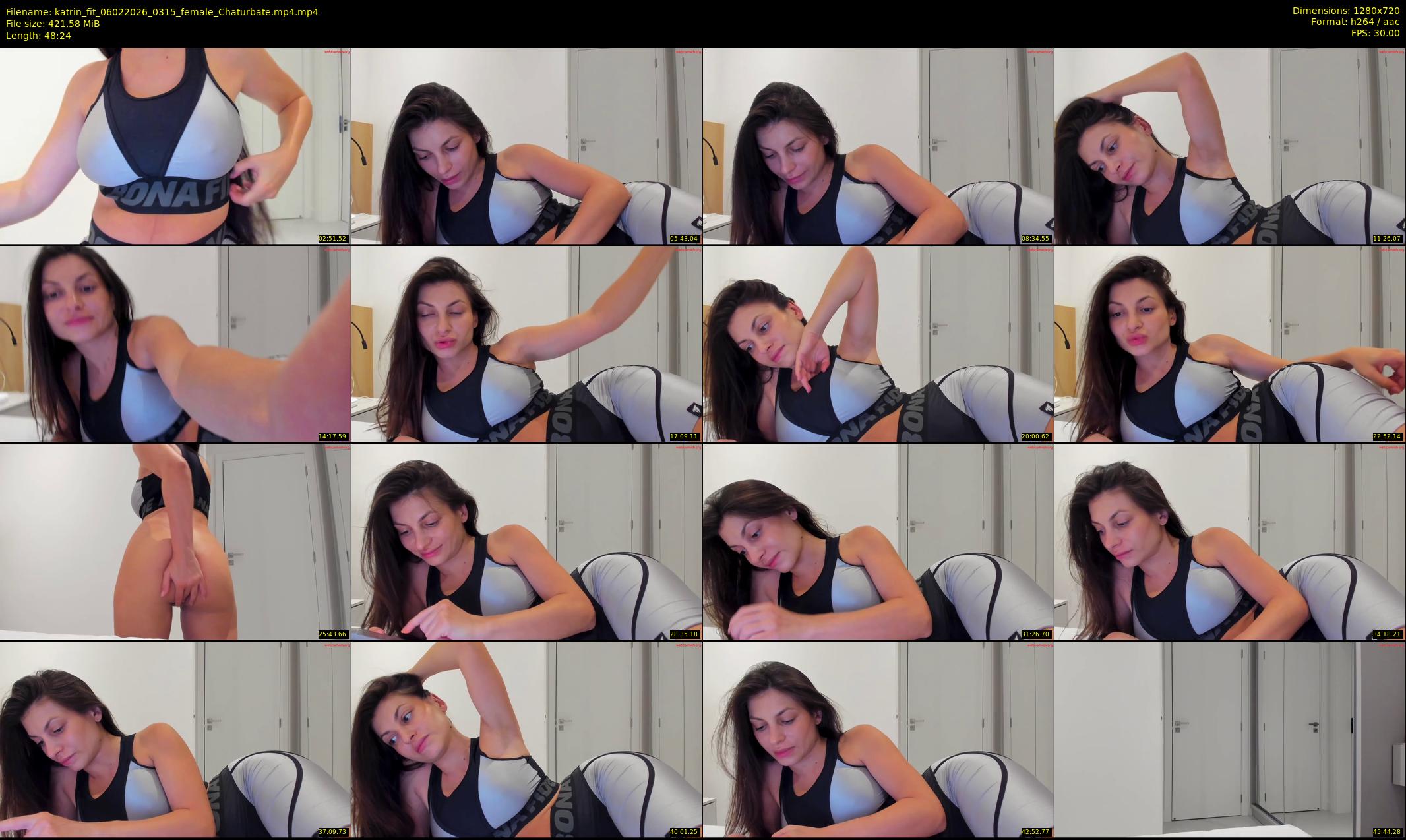 katrin_fit — 49 minute Chaturbate female cam show recording, 720p, Feb 6, 2026