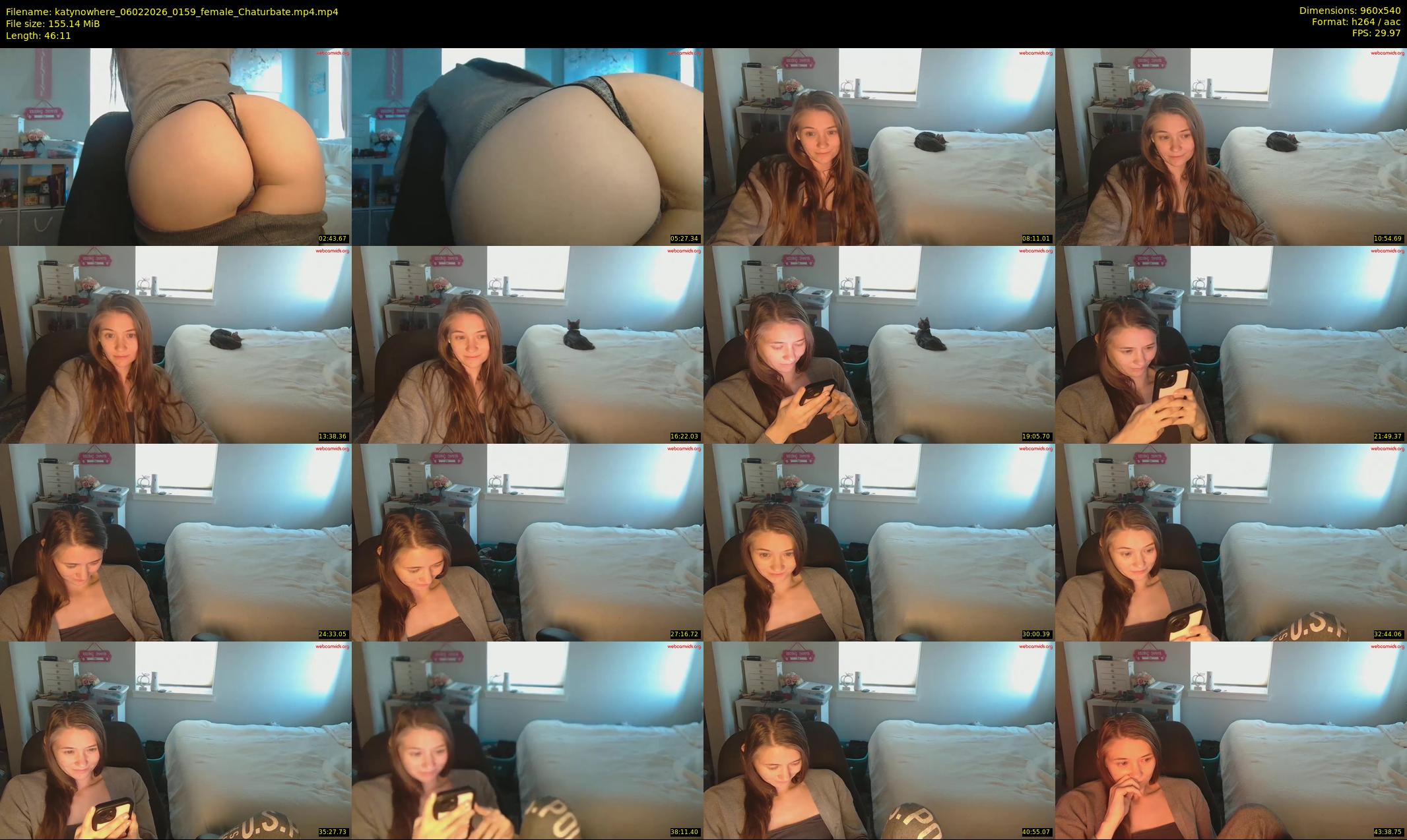 katynowhere — 47 minute Chaturbate female cam show recording, 480p, Feb 6, 2026