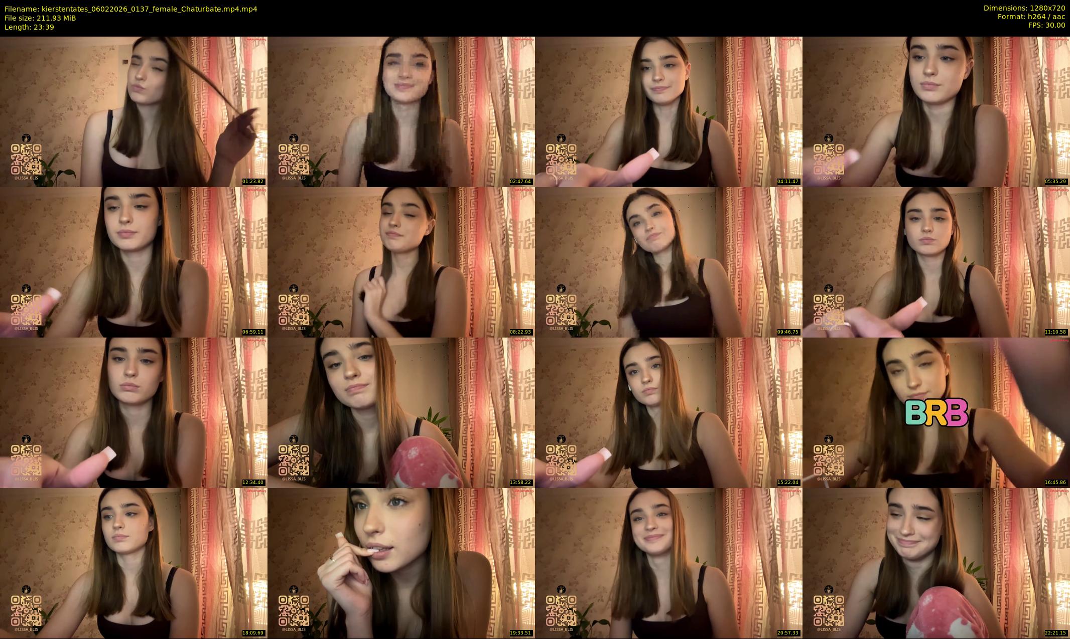 kierstentates — 24 minute Chaturbate female cam show recording, 720p, Feb 6, 2026
