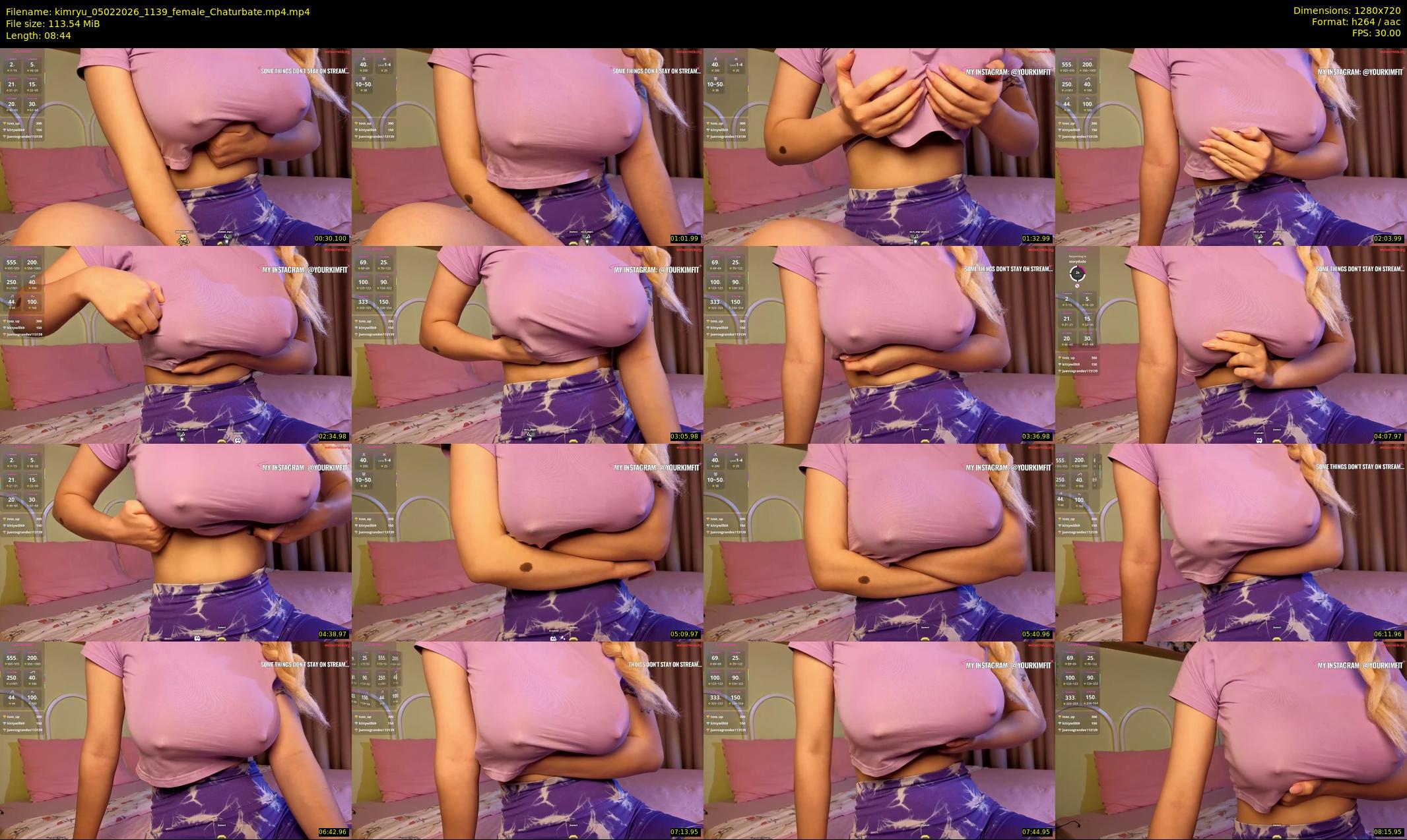 kimryu — 9 minute Chaturbate female cam show recording, 720p, Feb 5, 2026
