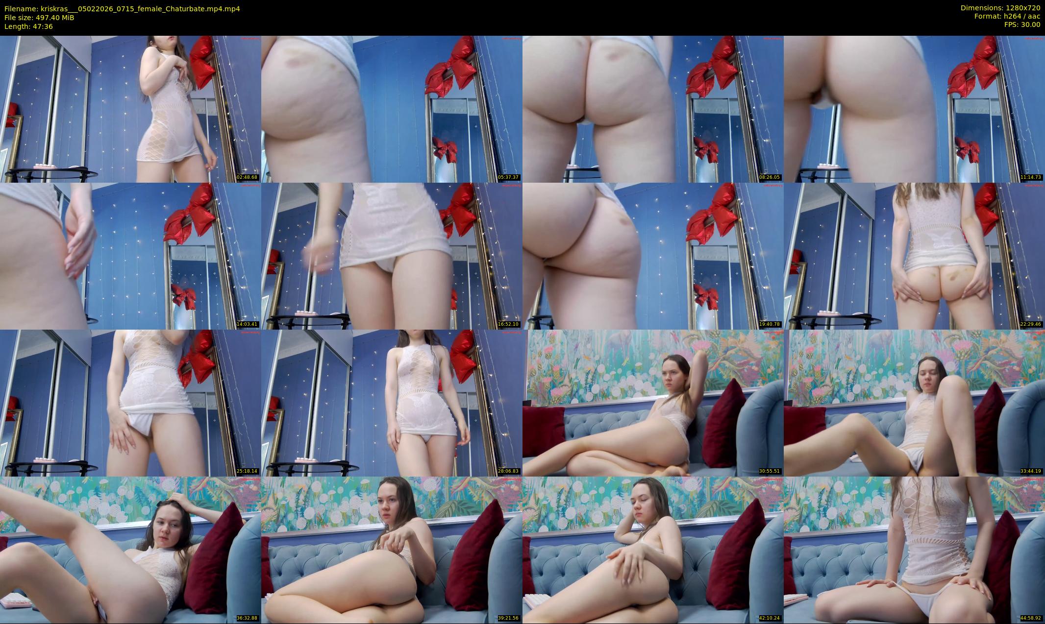 kriskras__ — 48 minute Chaturbate female cam show recording, 720p, Feb 5, 2026