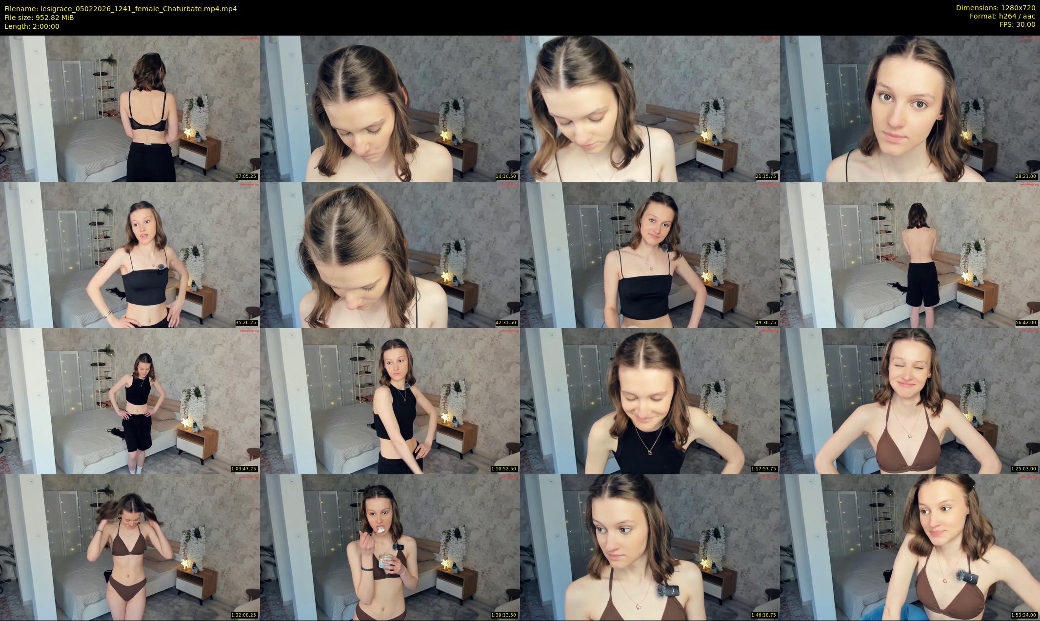 lesigrace — 120 minute Chaturbate female cam show recording, 720p, Feb 5, 2026