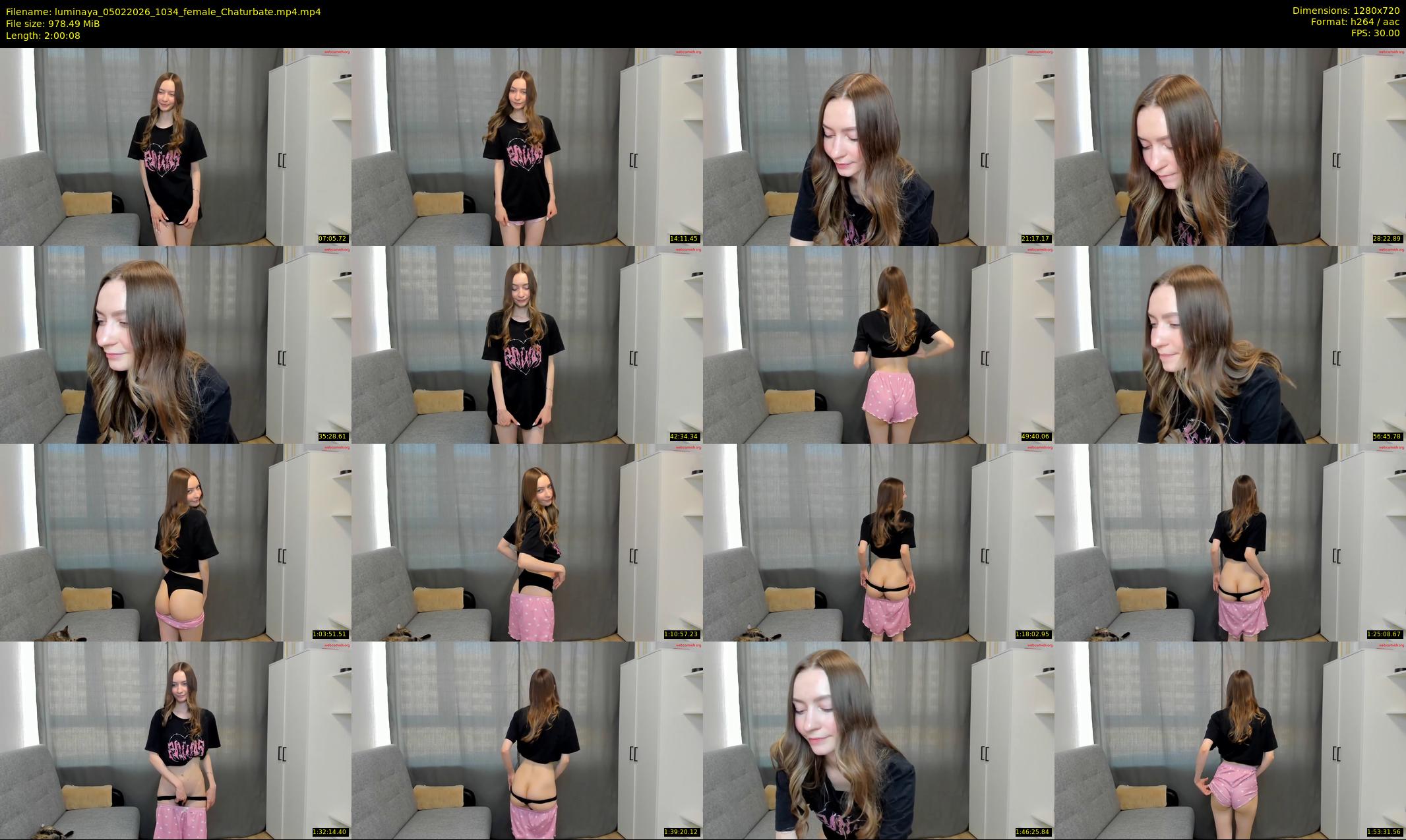luminaya — 121 minute Chaturbate female cam show recording, 720p, Feb 5, 2026