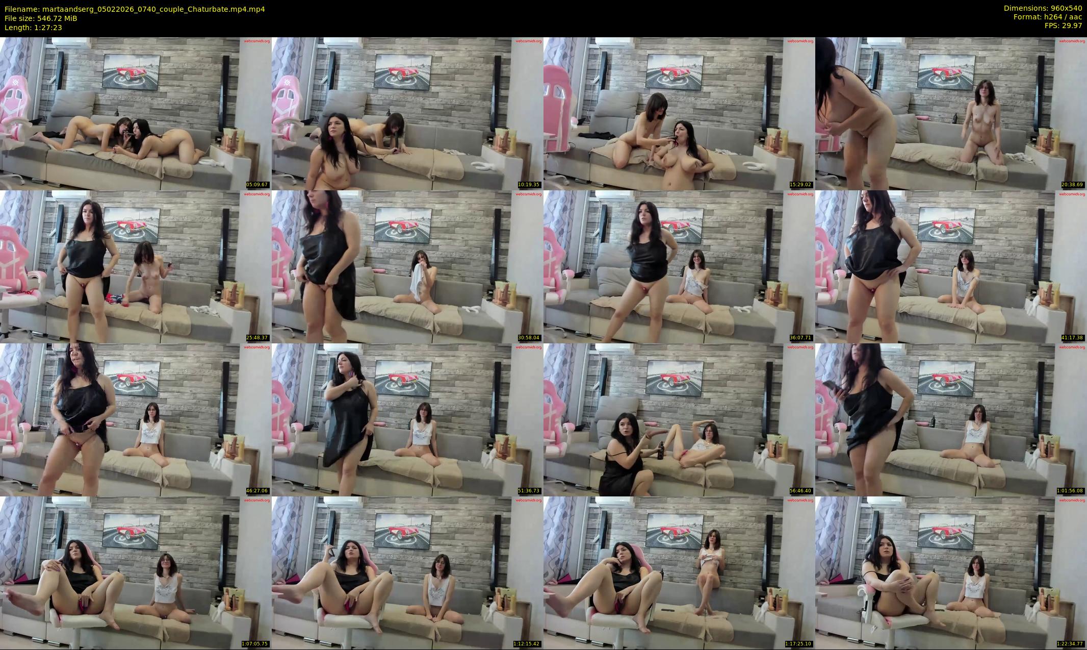 martaandserg — 88 minute Chaturbate female cam show recording, 480p, Feb 5, 2026