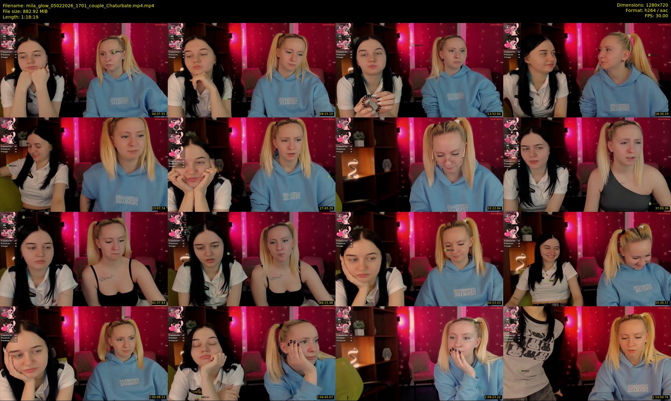 mila_glow — 79 minute Chaturbate female cam show recording, 720p, Feb 5, 2026