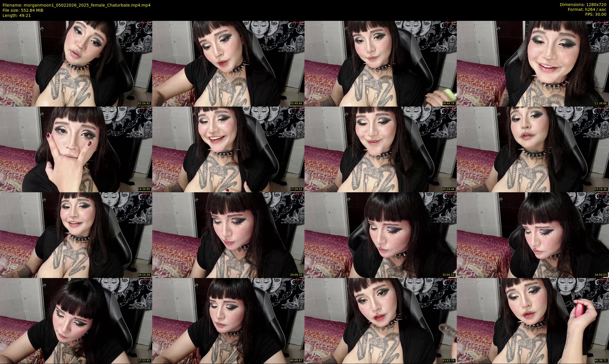 morganmoon1 — 50 minute Chaturbate female cam show recording, 720p, Feb 5, 2026