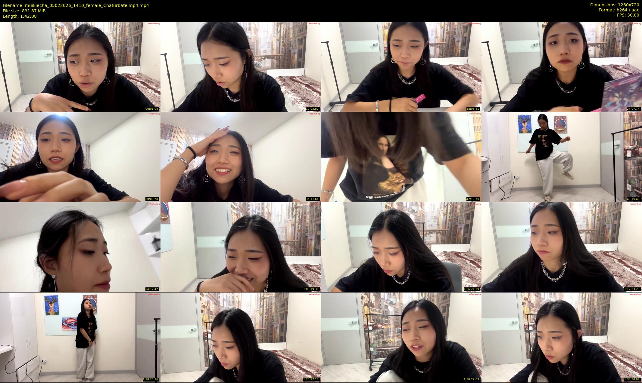 muiklecha — 103 minute Chaturbate female cam show recording, 720p, Feb 5, 2026