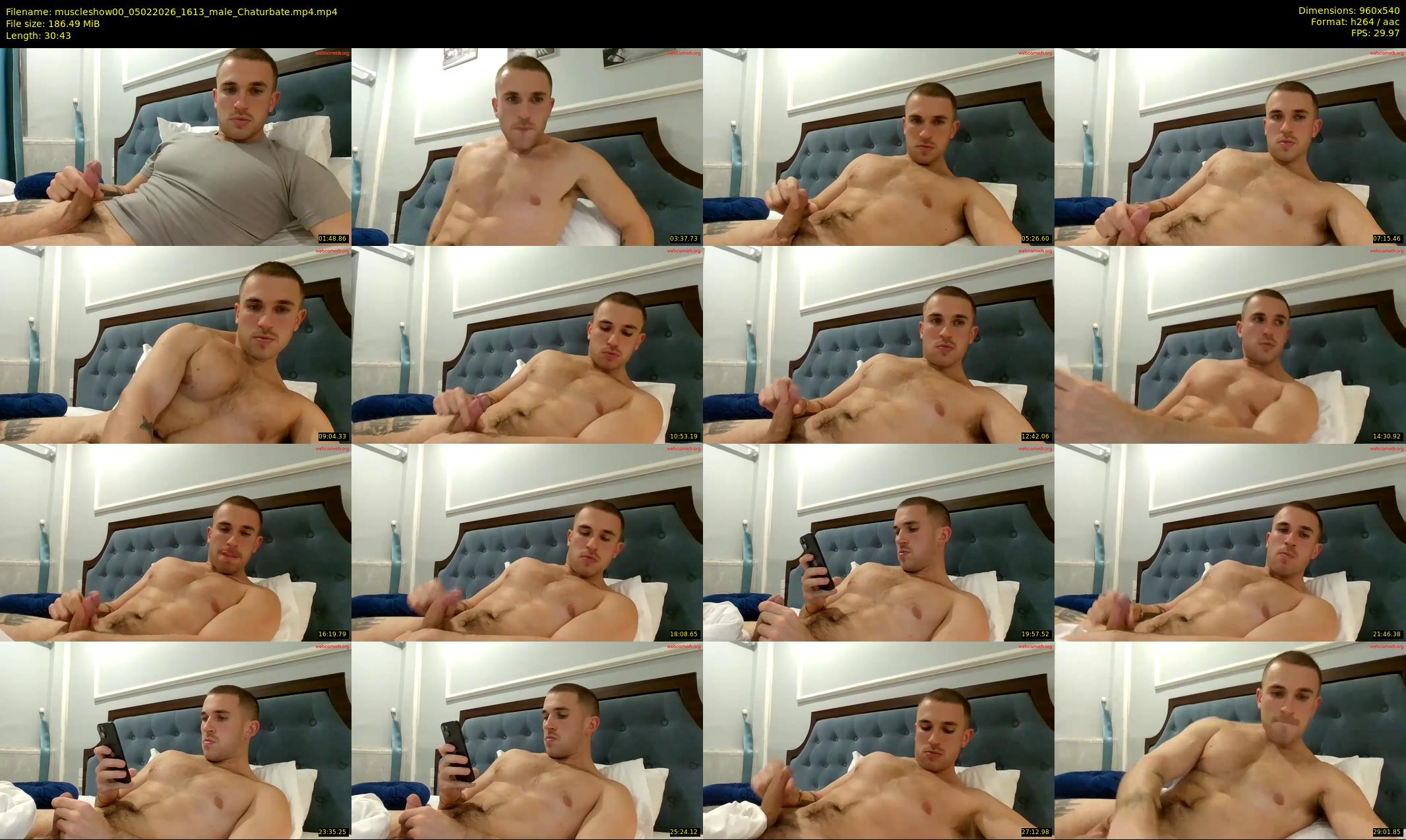muscleshow00 — 31 minute Chaturbate male cam show recording, 480p, Feb 5, 2026