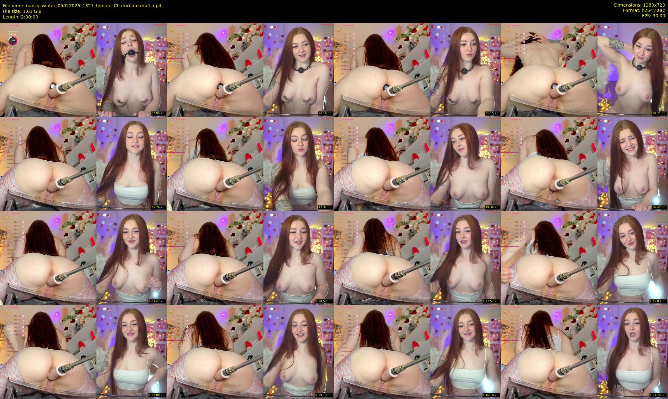 nancy_winter — 120 minute Chaturbate female cam show recording, 720p, Feb 5, 2026