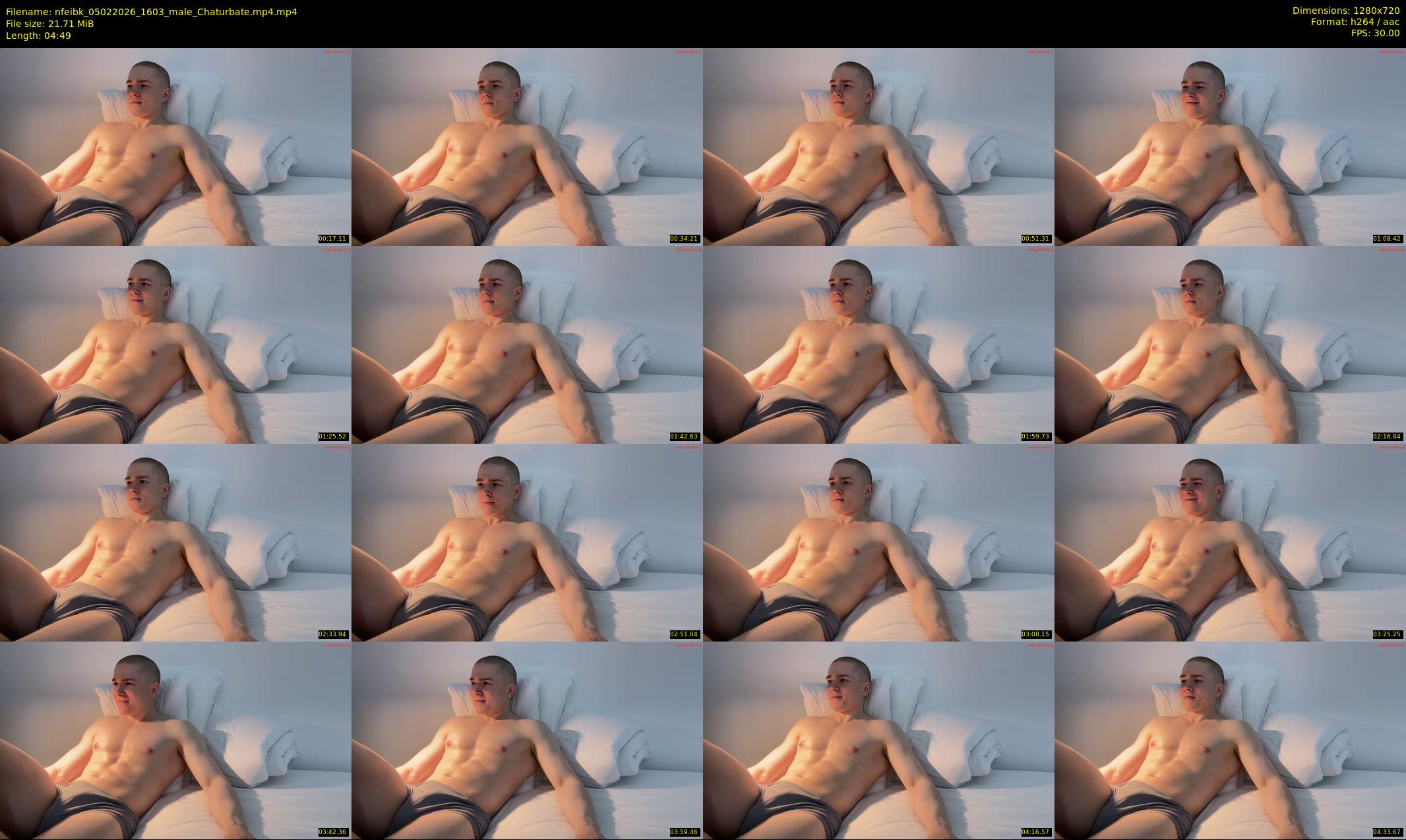nfeibk — 5 minute Chaturbate male cam show recording, 720p, Feb 5, 2026