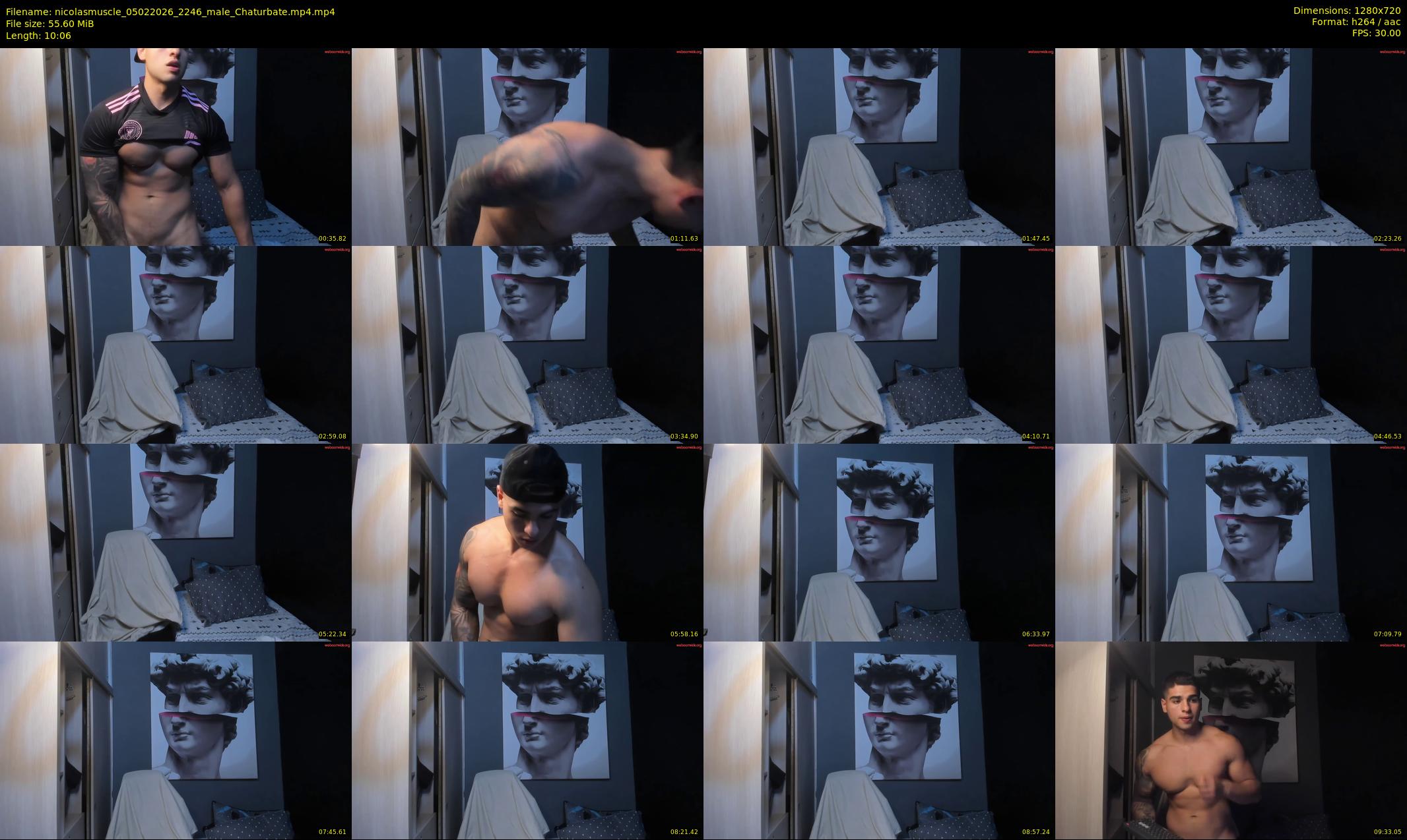 nicolasmuscle — 11 minute Chaturbate male cam show recording, 720p, Feb 5, 2026