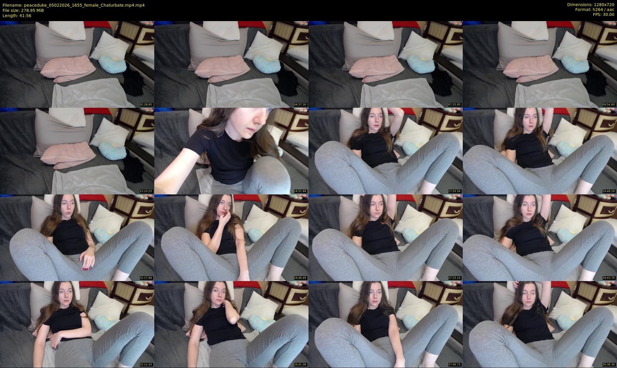 peaceduke — 42 minute Chaturbate female cam show recording, 720p, Feb 5, 2026