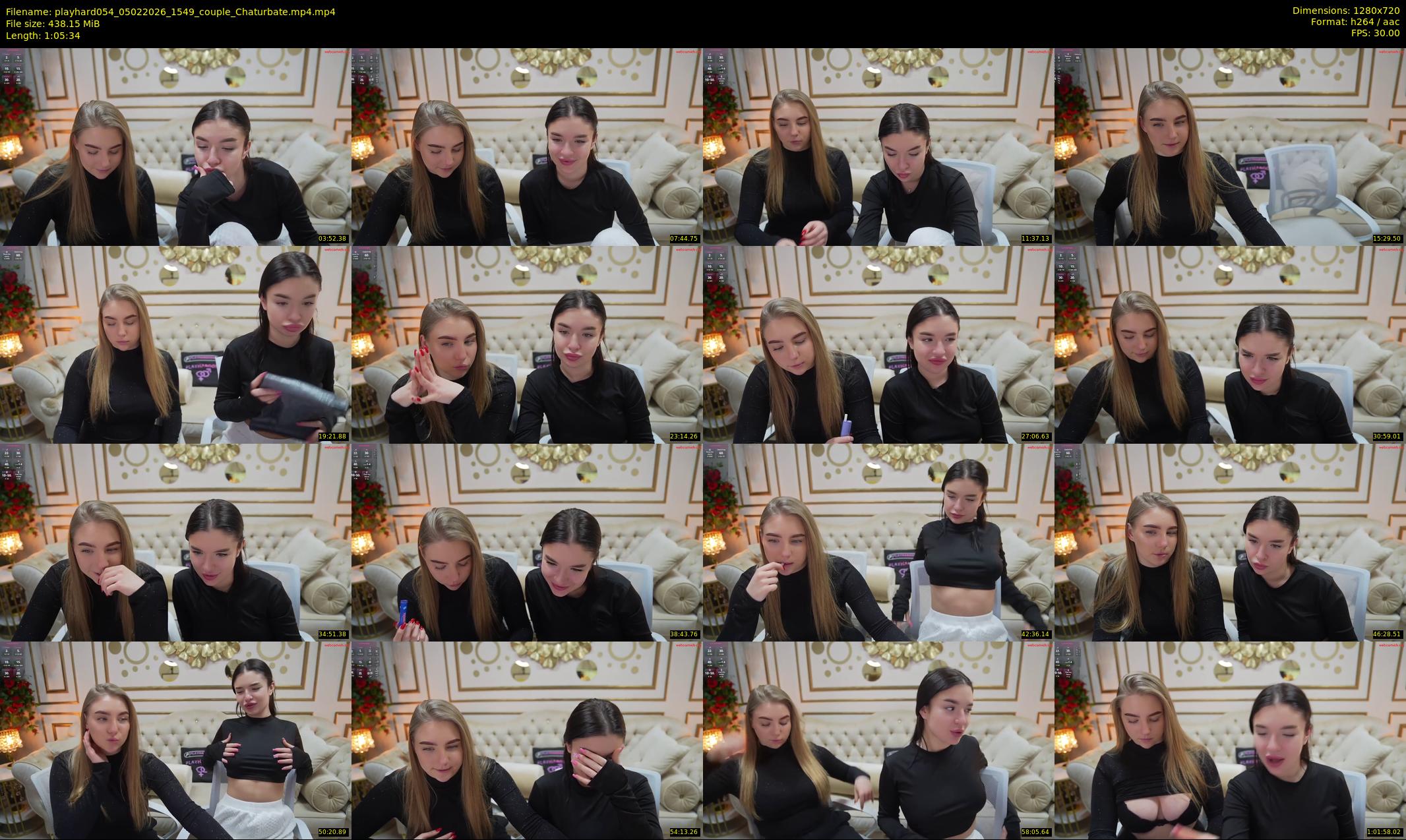 playhard054 — 66 minute Chaturbate couple cam show recording, 720p, Feb 5, 2026