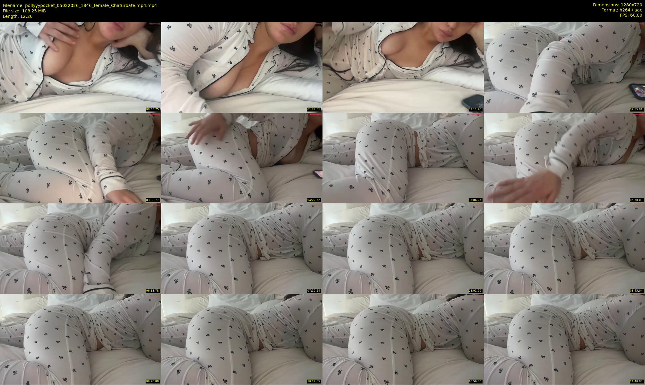pollyyypocket — 13 minute Chaturbate female cam show recording, 720p, Feb 5, 2026