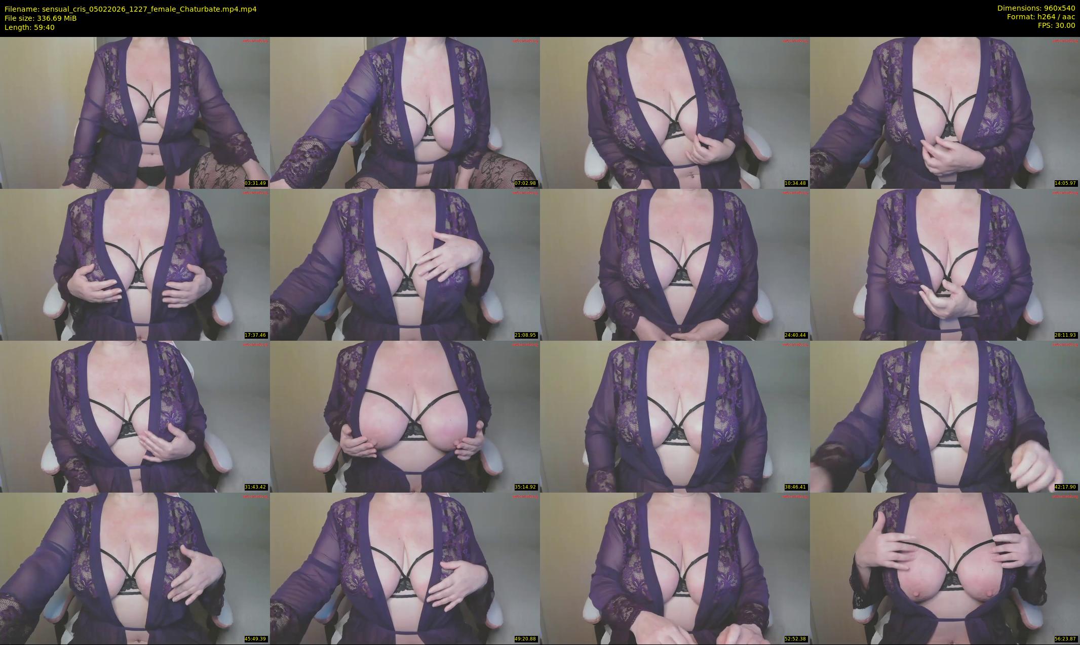 sensual_cris — 60 minute Chaturbate female cam show recording, 480p, Feb 5, 2026