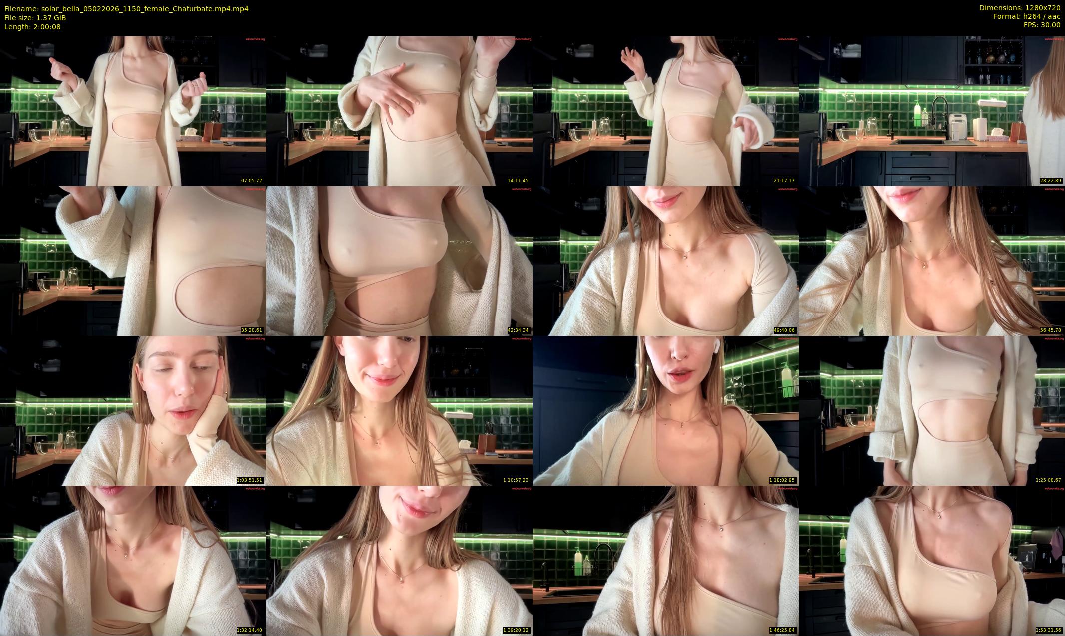 solar_bella — 121 minute Chaturbate female cam show recording, 720p, Feb 5, 2026