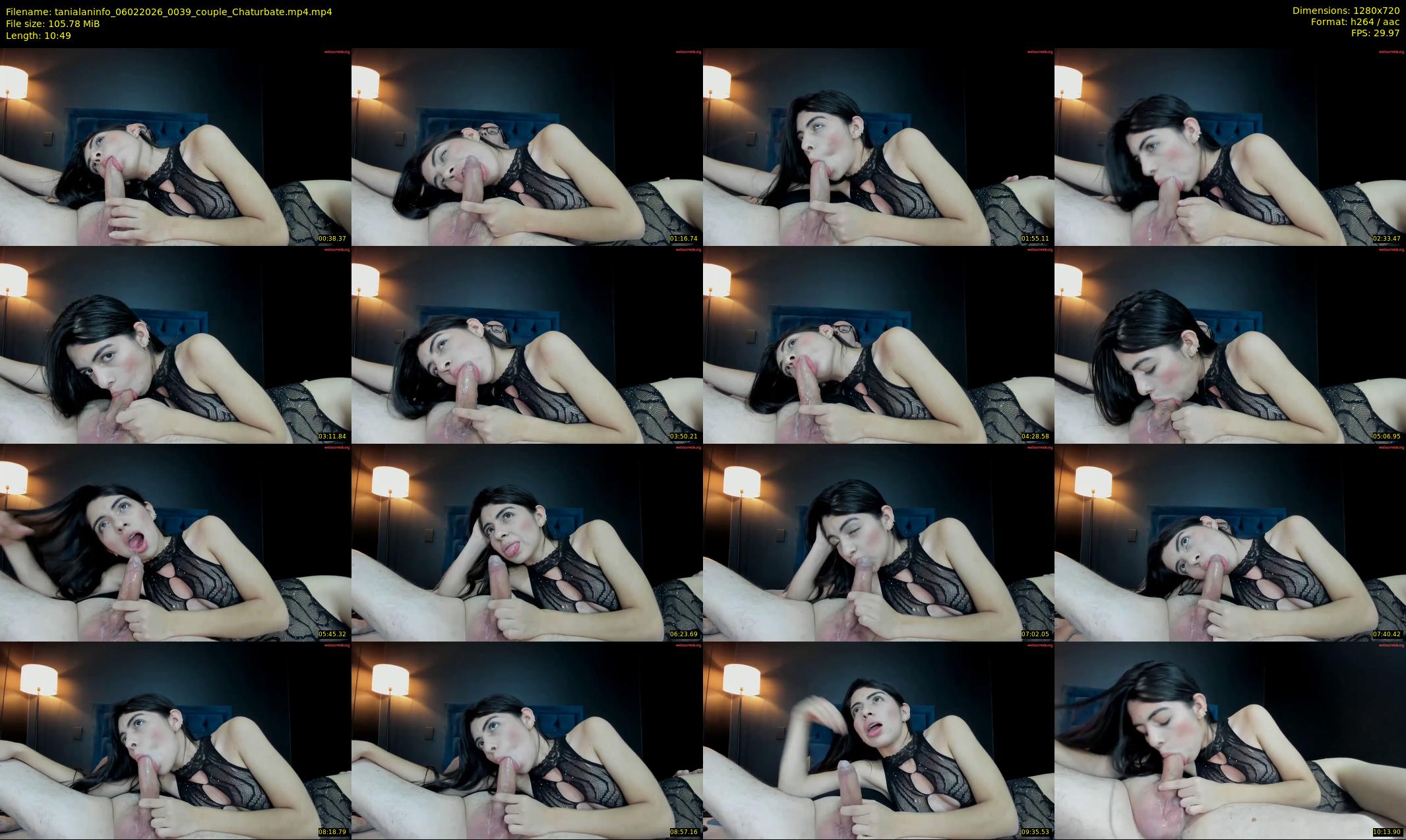 tanialaninfo — 11 minute Chaturbate couple cam show recording, 720p, Feb 6, 2026