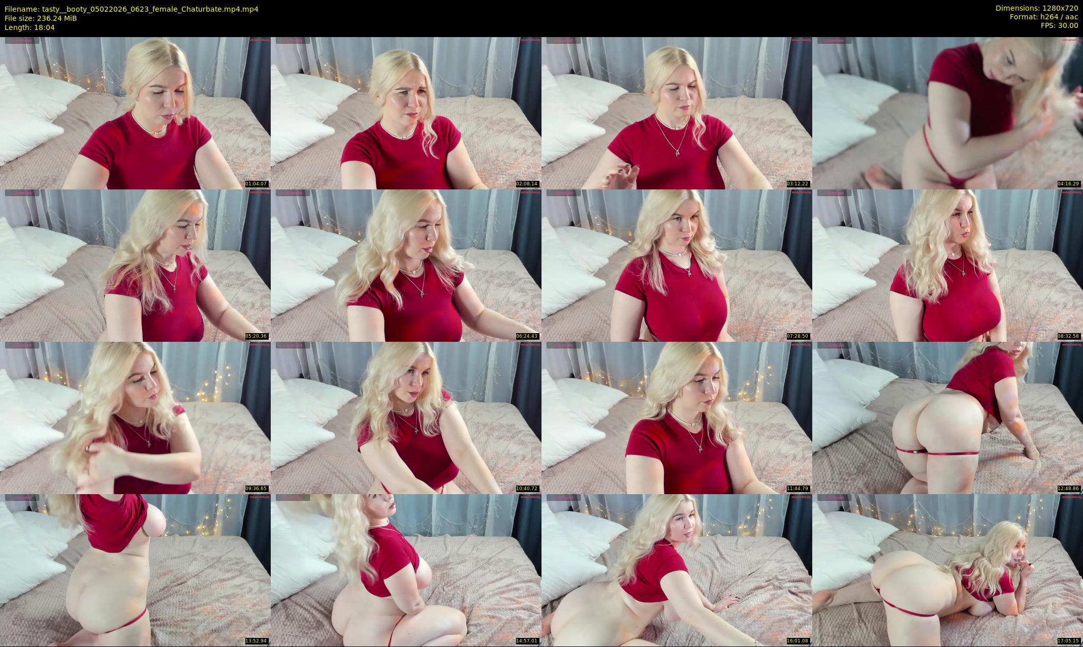 tasty__booty — 19 minute Chaturbate female cam show recording, 720p, Feb 5, 2026