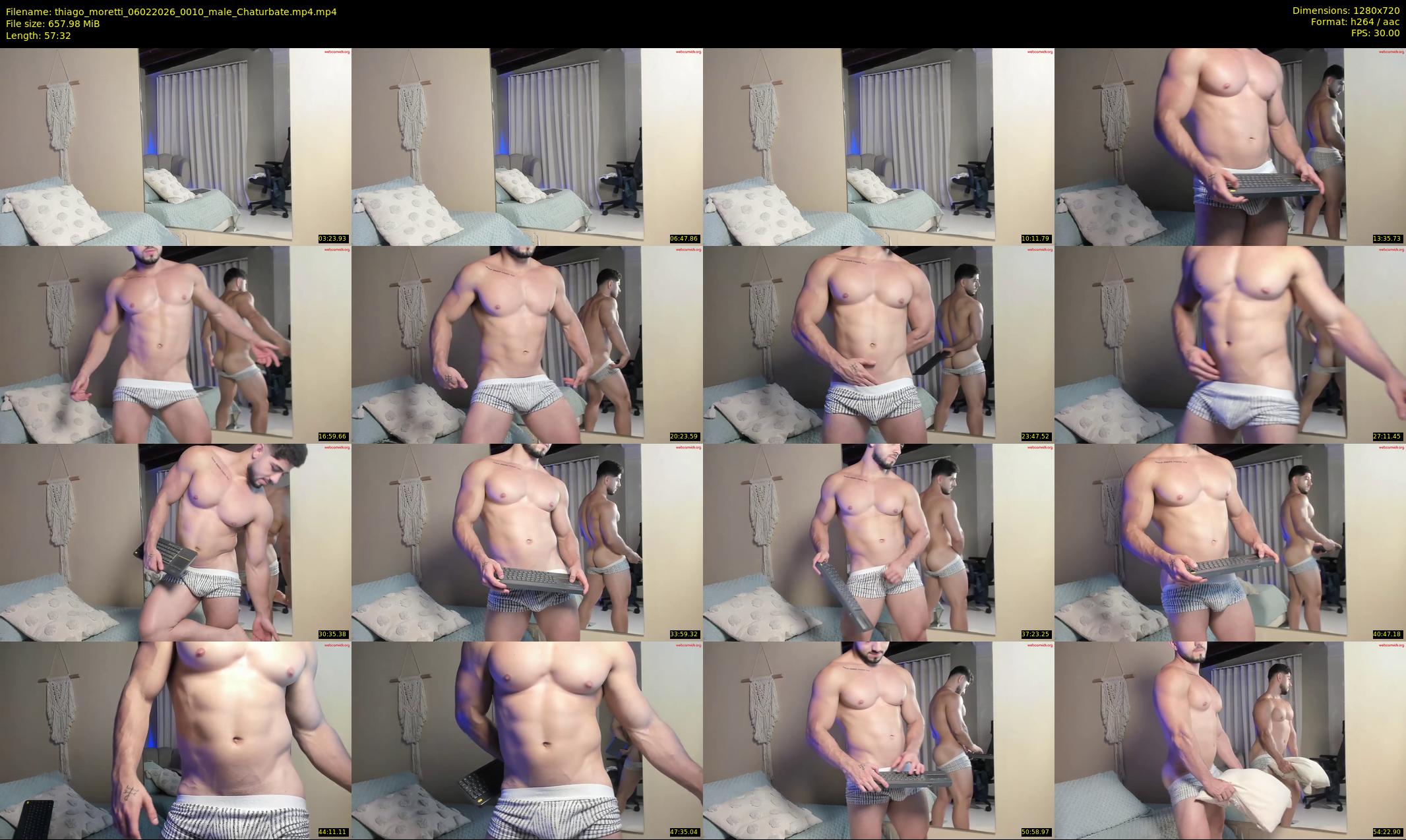 thiago_moretti — 58 minute Chaturbate male cam show recording, 720p, Feb 6, 2026