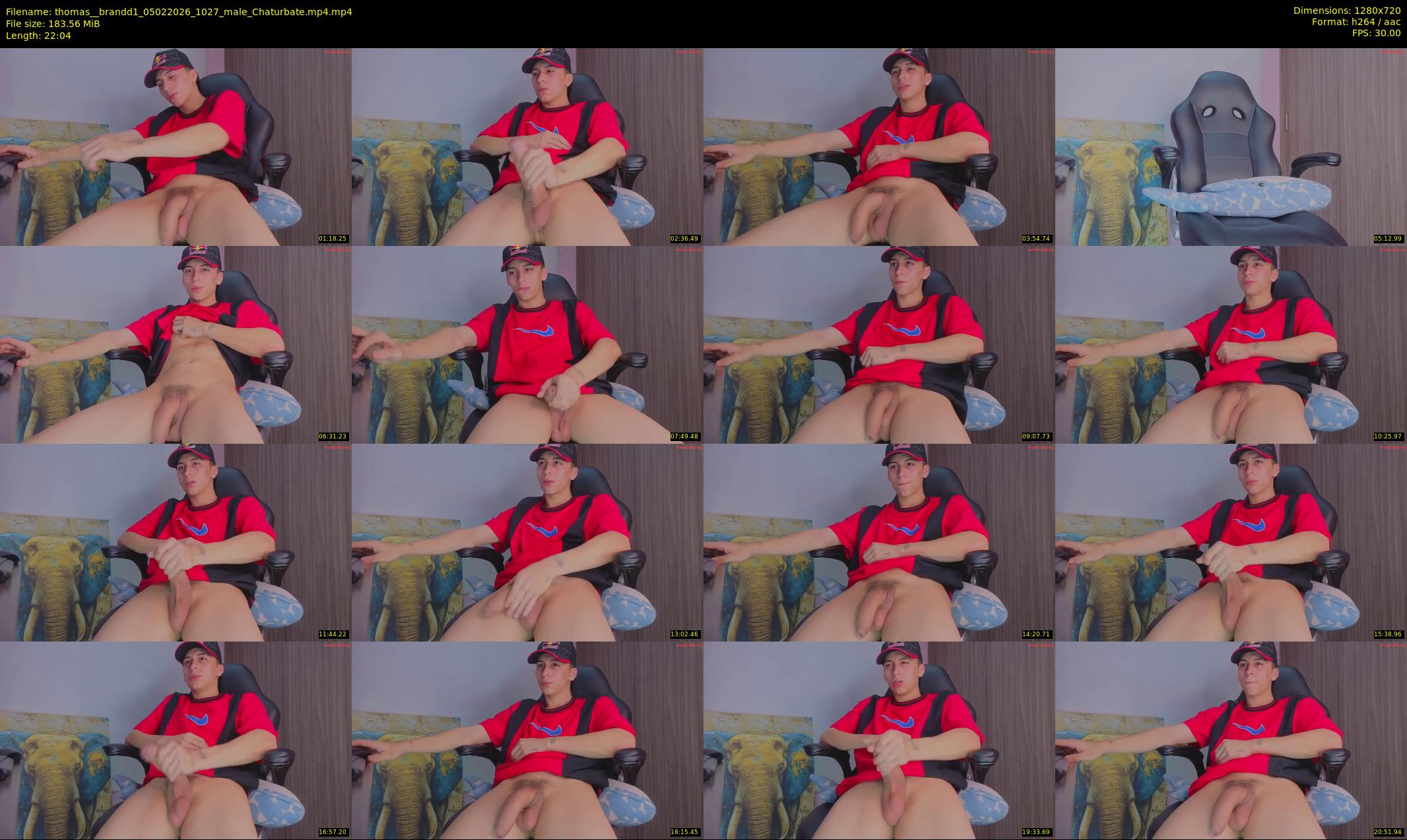 thomas__brandd1 — 23 minute Chaturbate male cam show recording, 720p, Feb 5, 2026