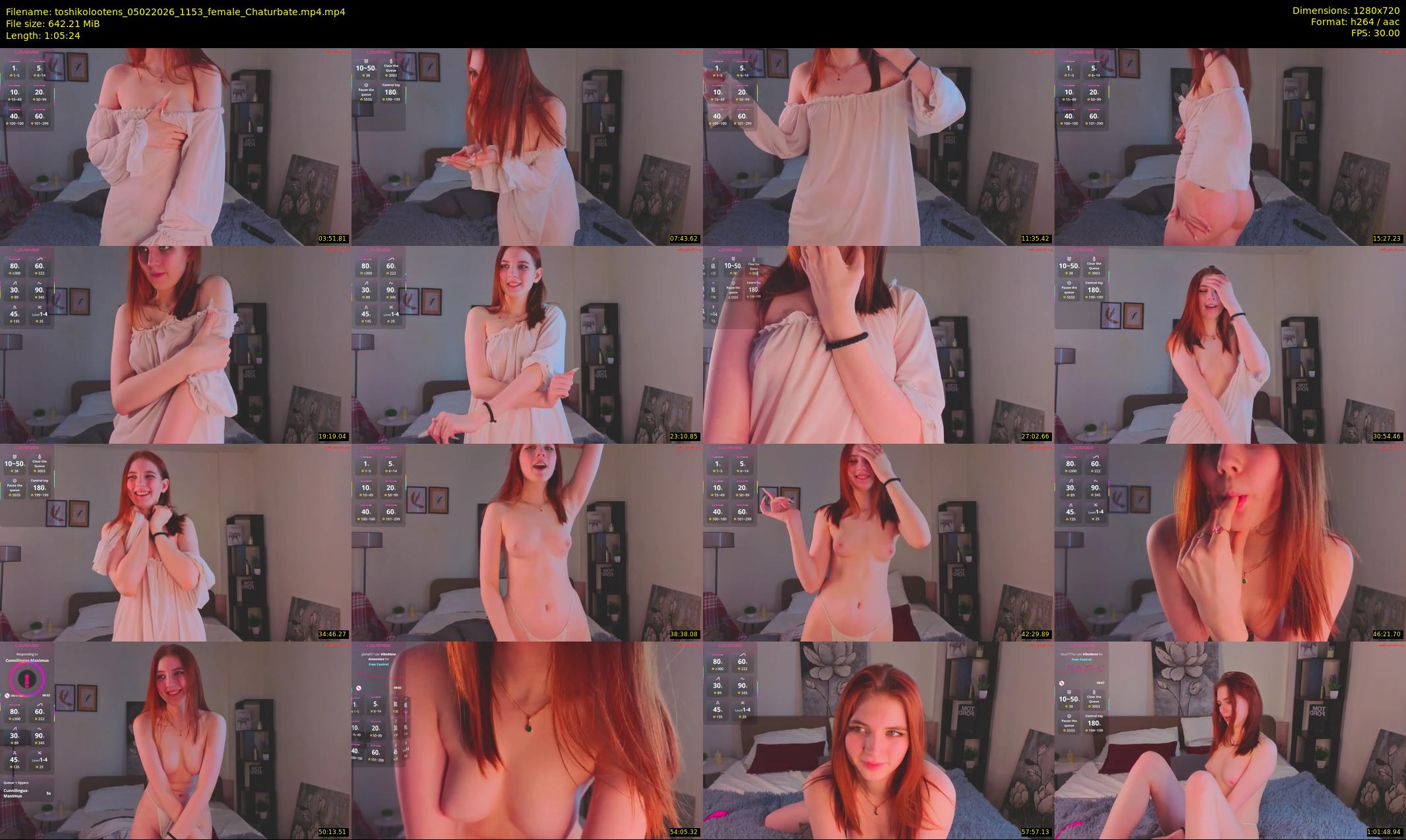 toshikolootens — 66 minute Chaturbate female cam show recording, 720p, Feb 5, 2026