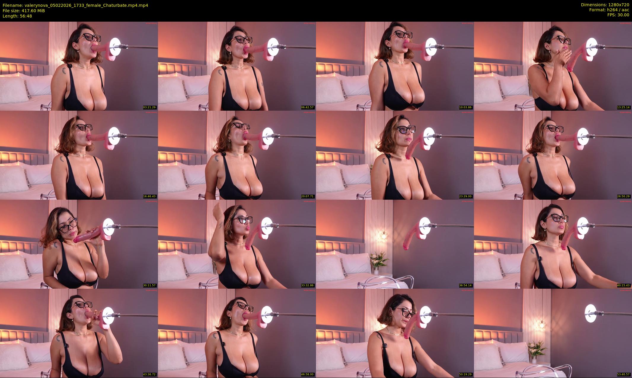 valerynova — 57 minute Chaturbate female cam show recording, 720p, Feb 5, 2026
