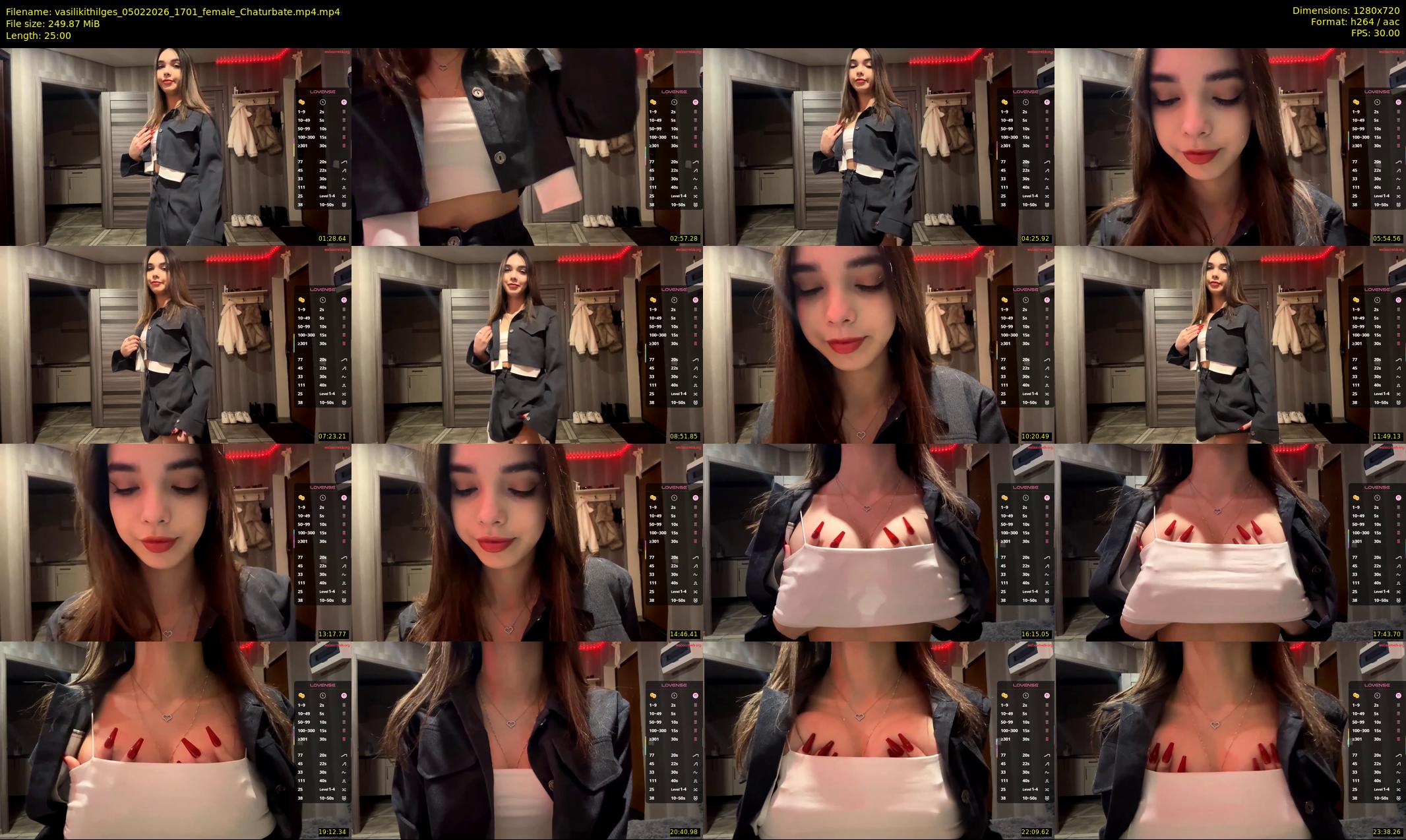vasilikithilges — 25 minute Chaturbate female cam show recording, 720p, Feb 5, 2026