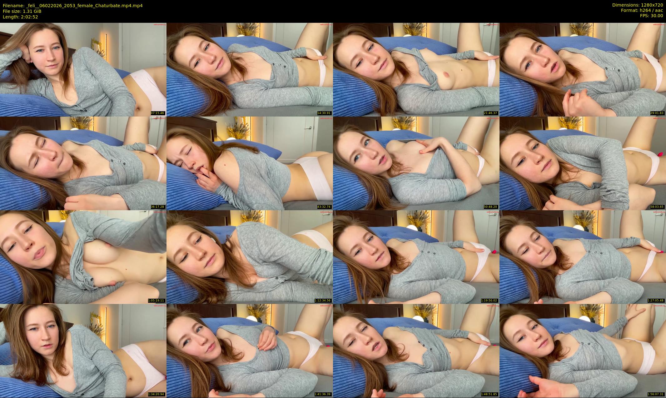 _feli_ — 123 minute Chaturbate female cam show recording, 720p, Feb 6, 2026