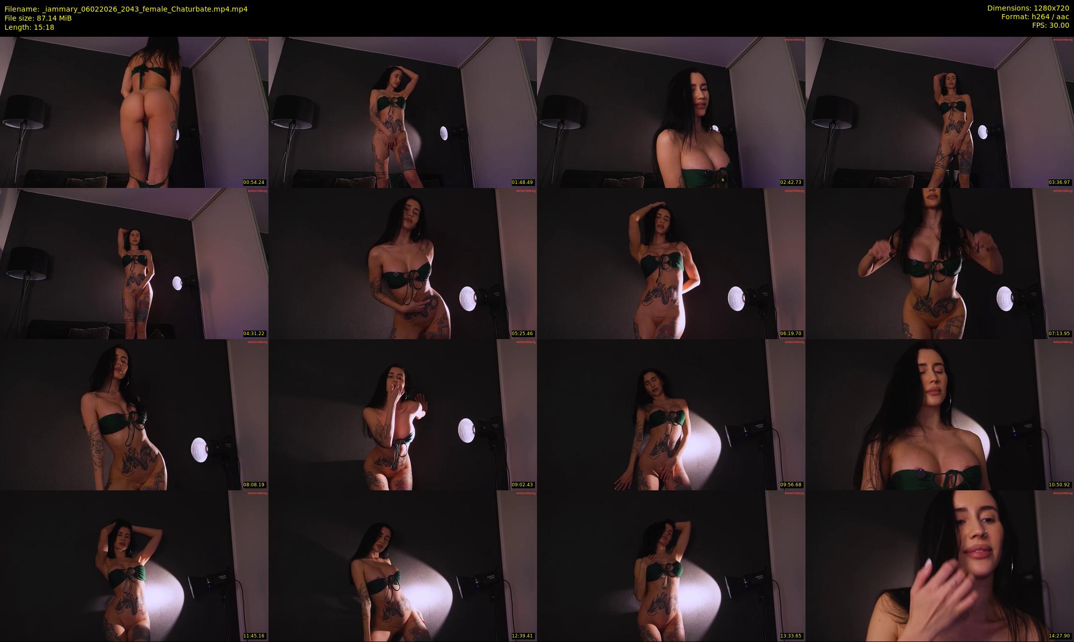 _iammary — 16 minute Chaturbate female cam show recording, 720p, Feb 6, 2026