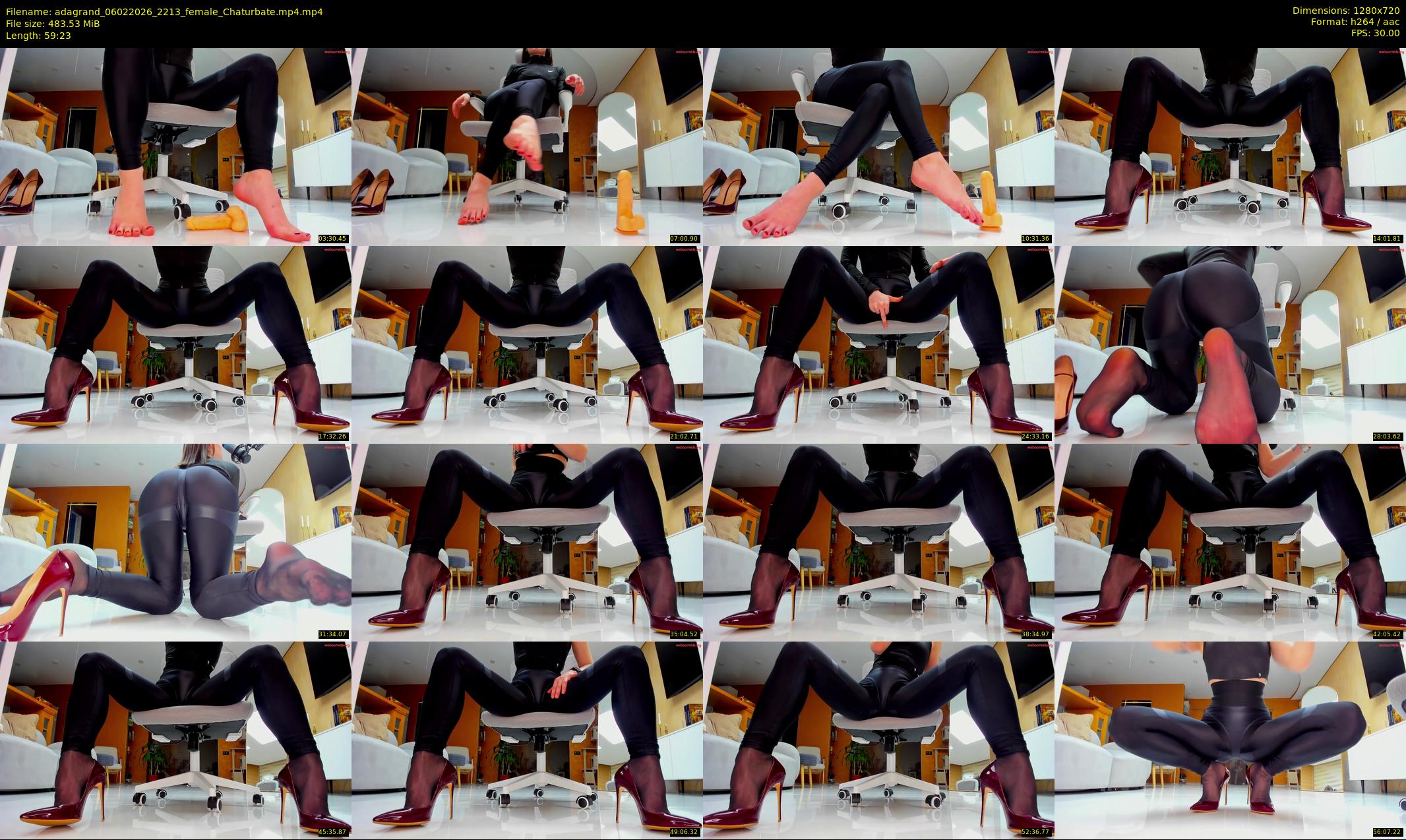 adagrand — 60 minute Chaturbate female cam show recording, 720p, Feb 6, 2026
