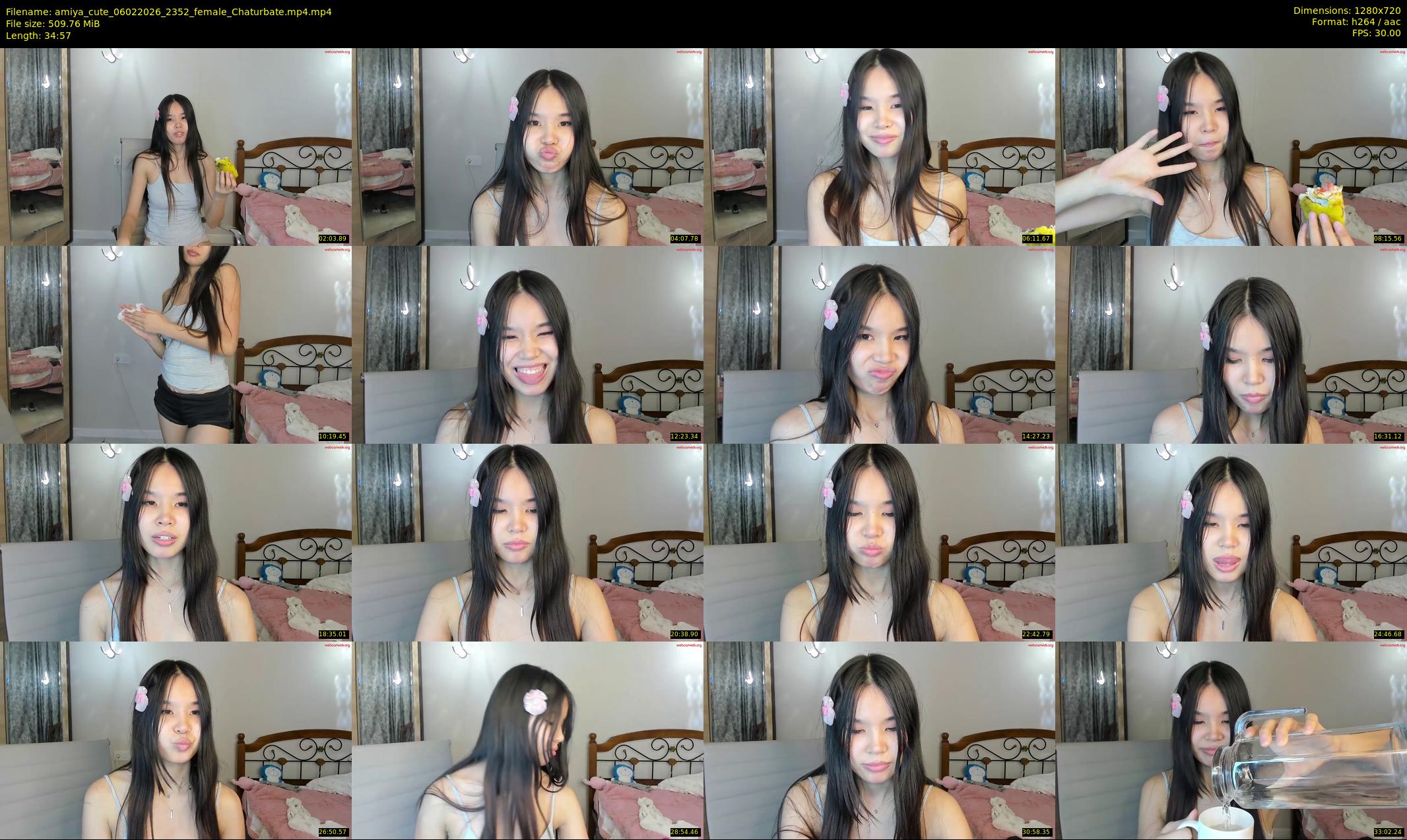 amiya_cute — 35 minute Chaturbate female cam show recording, 720p, Feb 6, 2026
