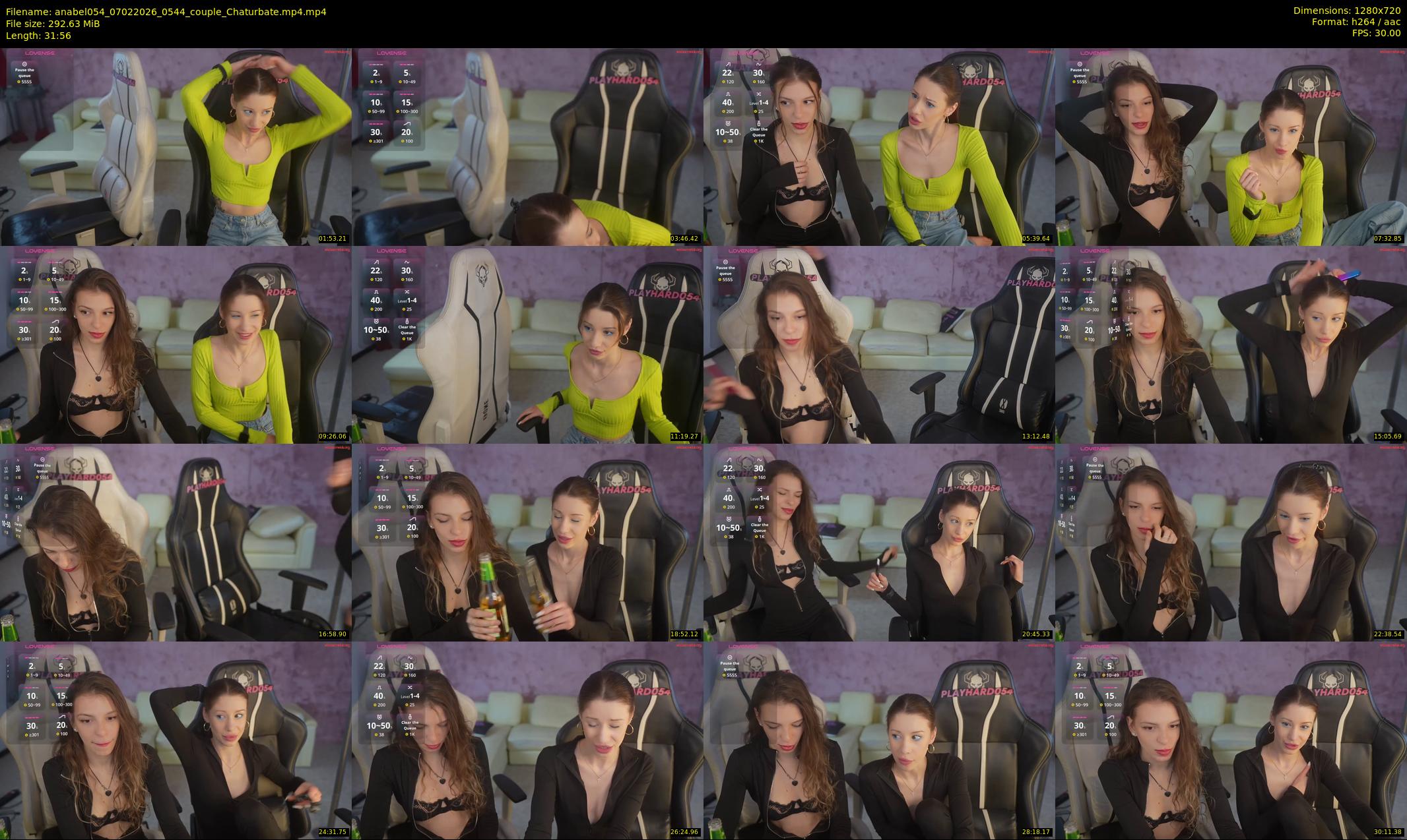 anabel054 — 32 minute Chaturbate female cam show recording, 720p, Feb 7, 2026