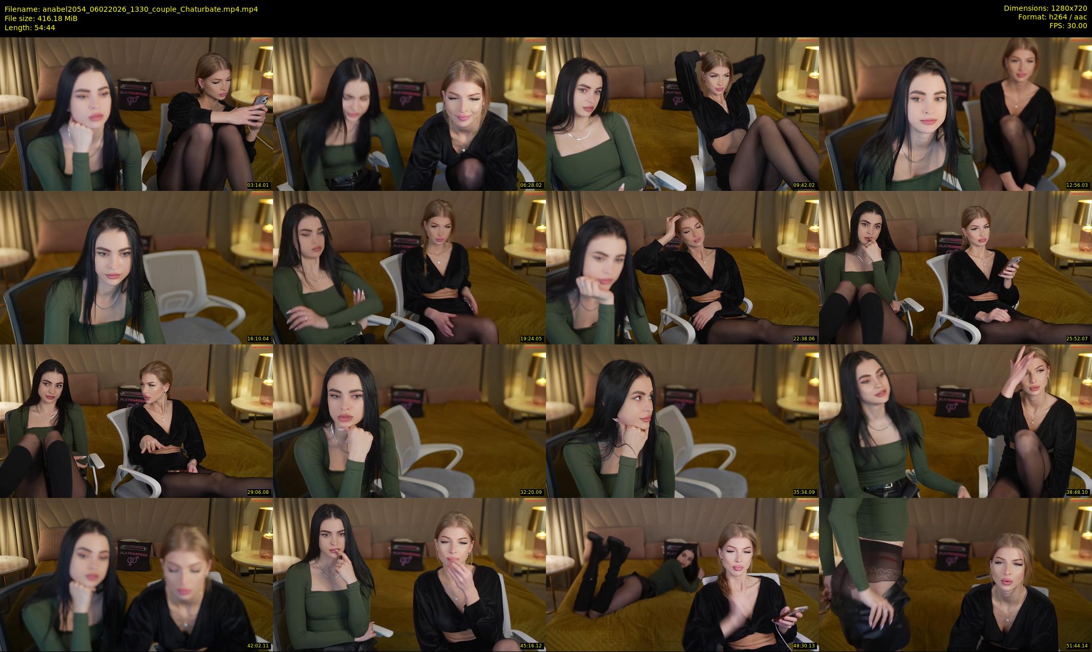 anabel2054 — 55 minute Chaturbate female cam show recording, 720p, Feb 6, 2026