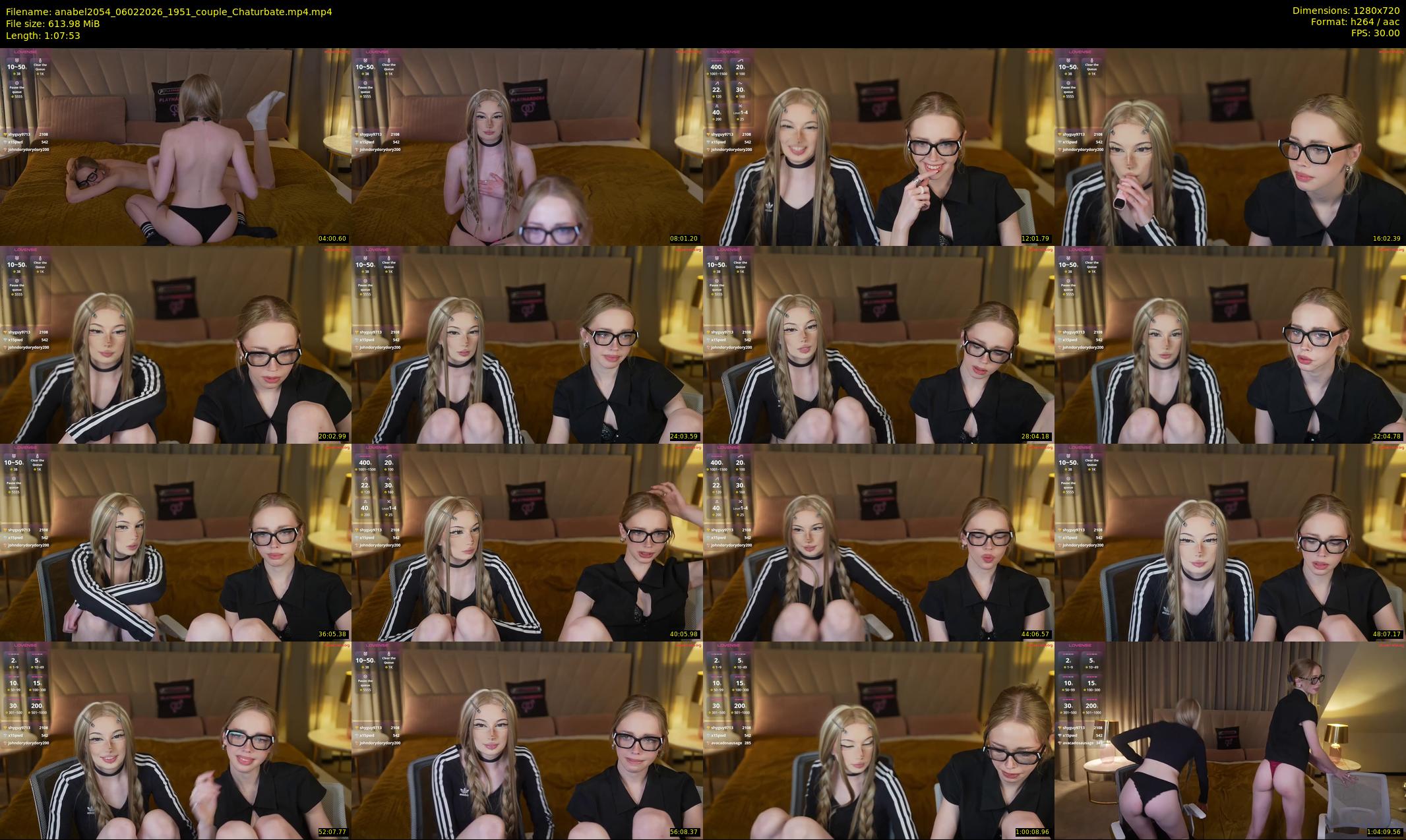 anabel2054 — 68 minute Chaturbate female cam show recording, 720p, Feb 6, 2026