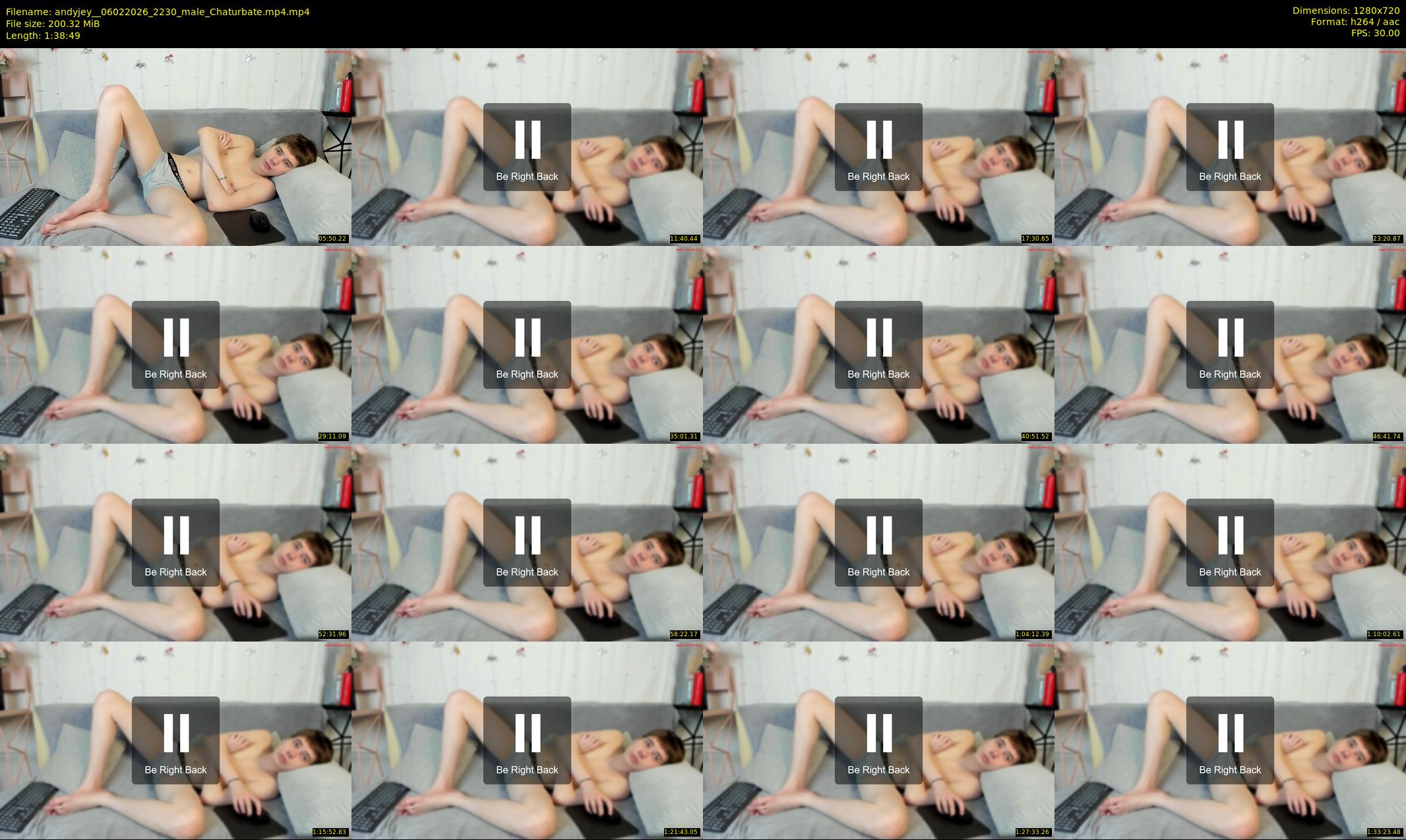 andyjey_ — 99 minute Chaturbate couple cam show recording, 720p, Feb 6, 2026