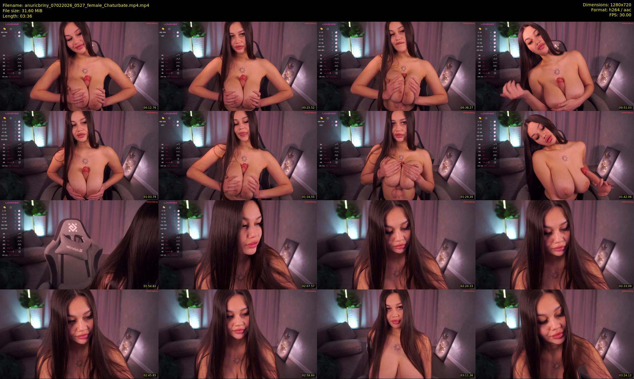 anuricbriny — 4 minute Chaturbate female cam show recording, 720p, Feb 7, 2026