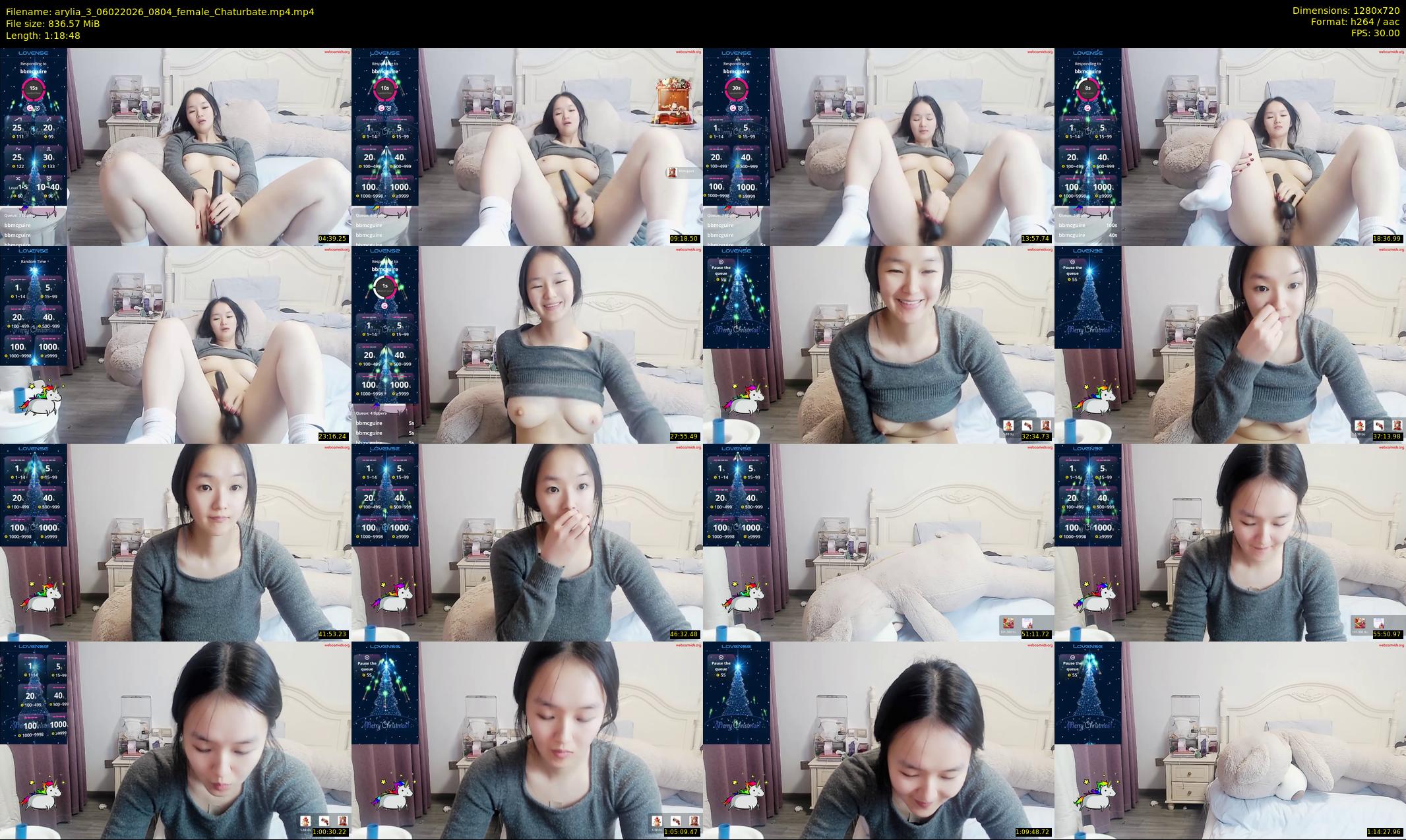 arylia_3 — 79 minute Chaturbate female cam show recording, 720p, Feb 6, 2026