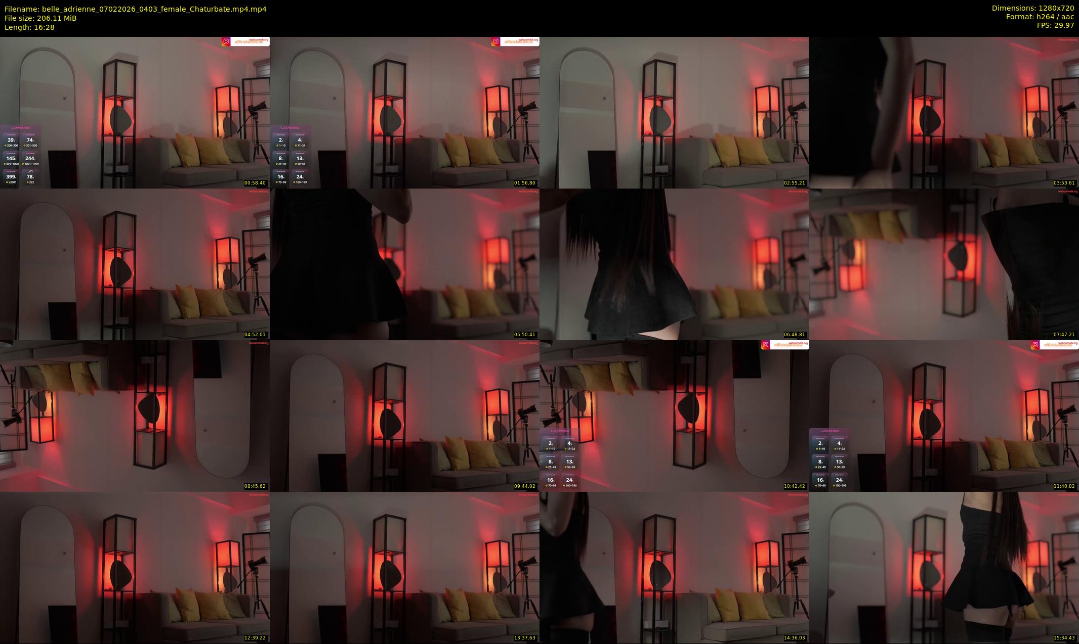 belle_adrienne — 17 minute Chaturbate couple cam show recording, 720p, Feb 7, 2026