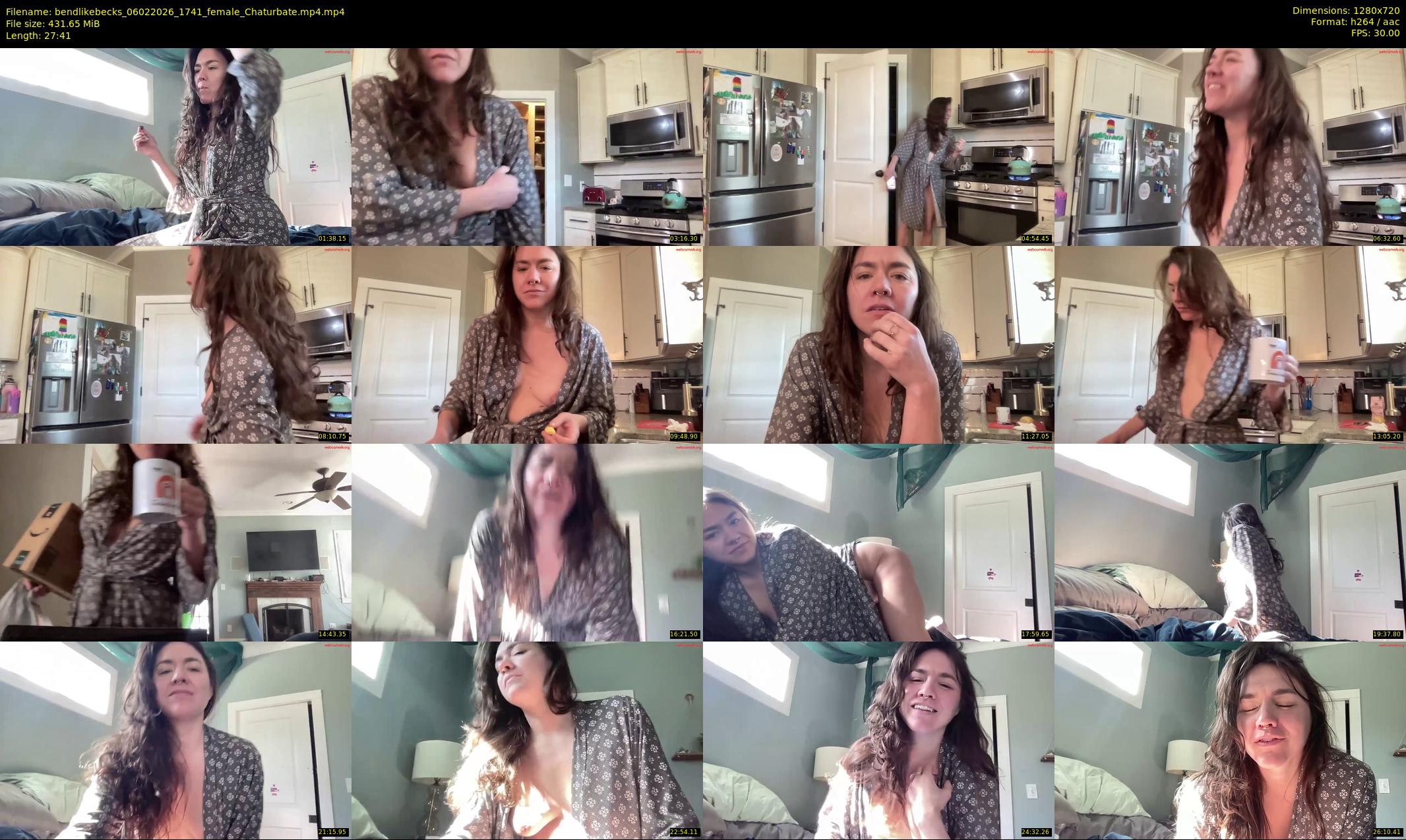 bendlikebecks — 28 minute Chaturbate female cam show recording, 720p, Feb 6, 2026