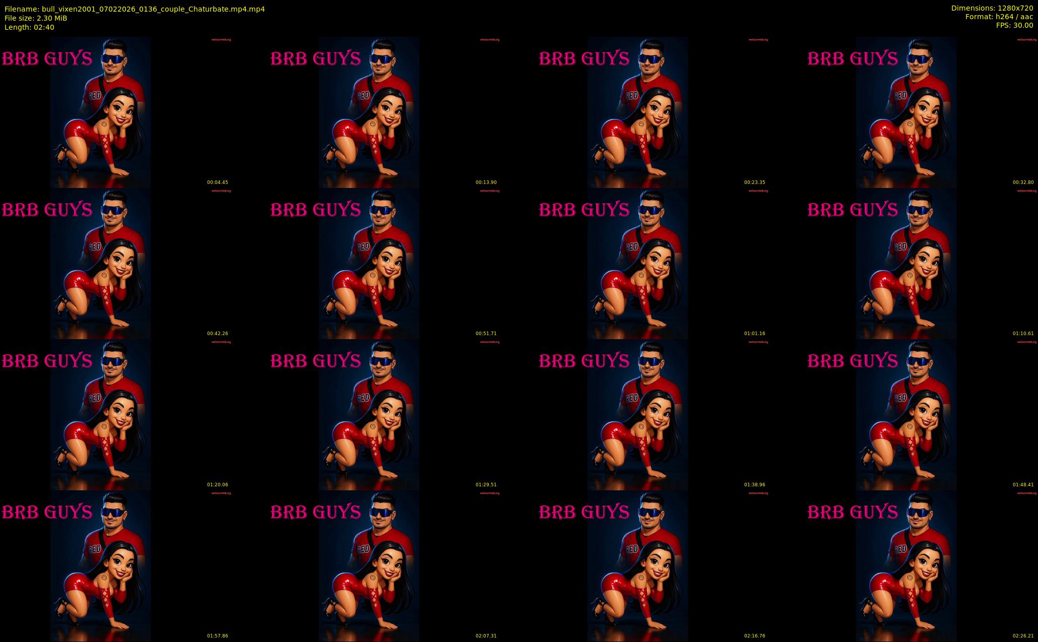 bull_vixen2001 — 3 minute Chaturbate couple cam show recording, 720p, Feb 7, 2026