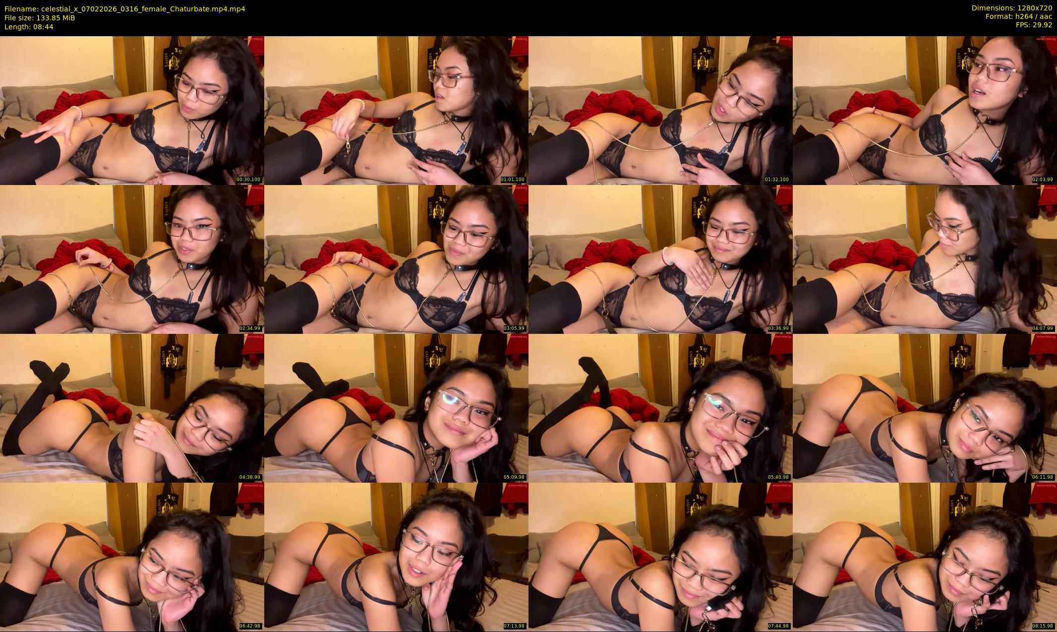 celestial_x — 9 minute Chaturbate female cam show recording, 720p, Feb 7, 2026