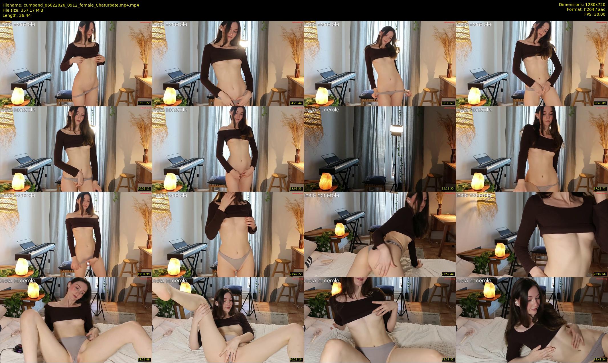 cumband — 37 minute Chaturbate couple cam show recording, 720p, Feb 6, 2026
