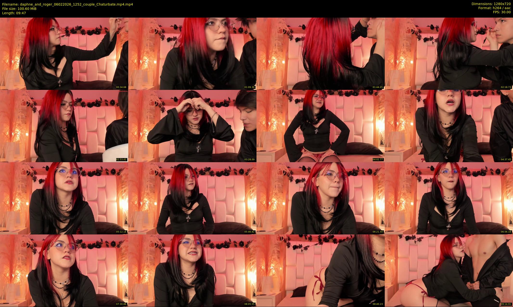 daphne_and_roger — 10 minute Chaturbate couple cam show recording, 720p, Feb 6, 2026