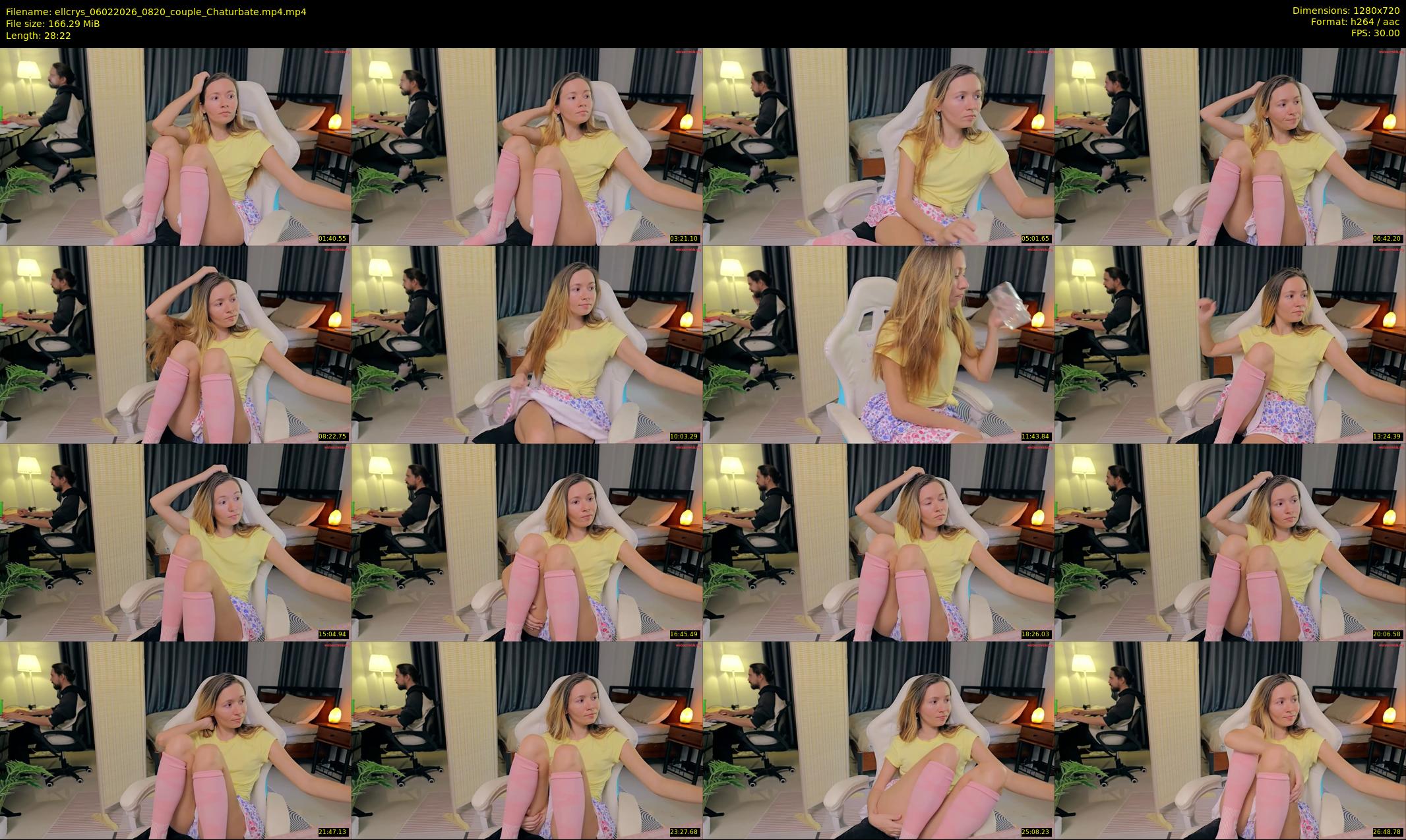 ellcrys — 29 minute Chaturbate couple cam show recording, 720p, Feb 6, 2026