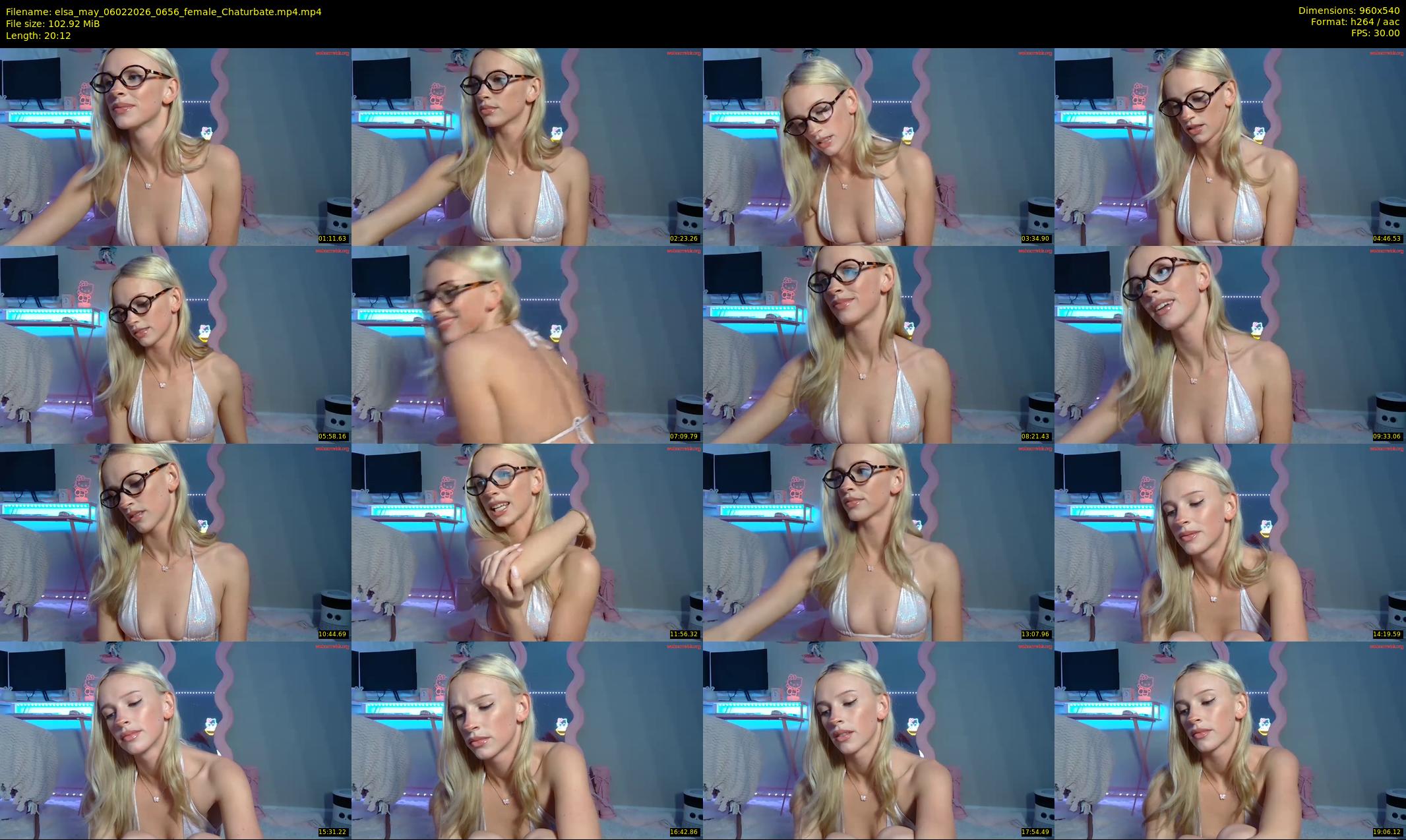 elsa_may — 21 minute Chaturbate female cam show recording, 480p, Feb 6, 2026