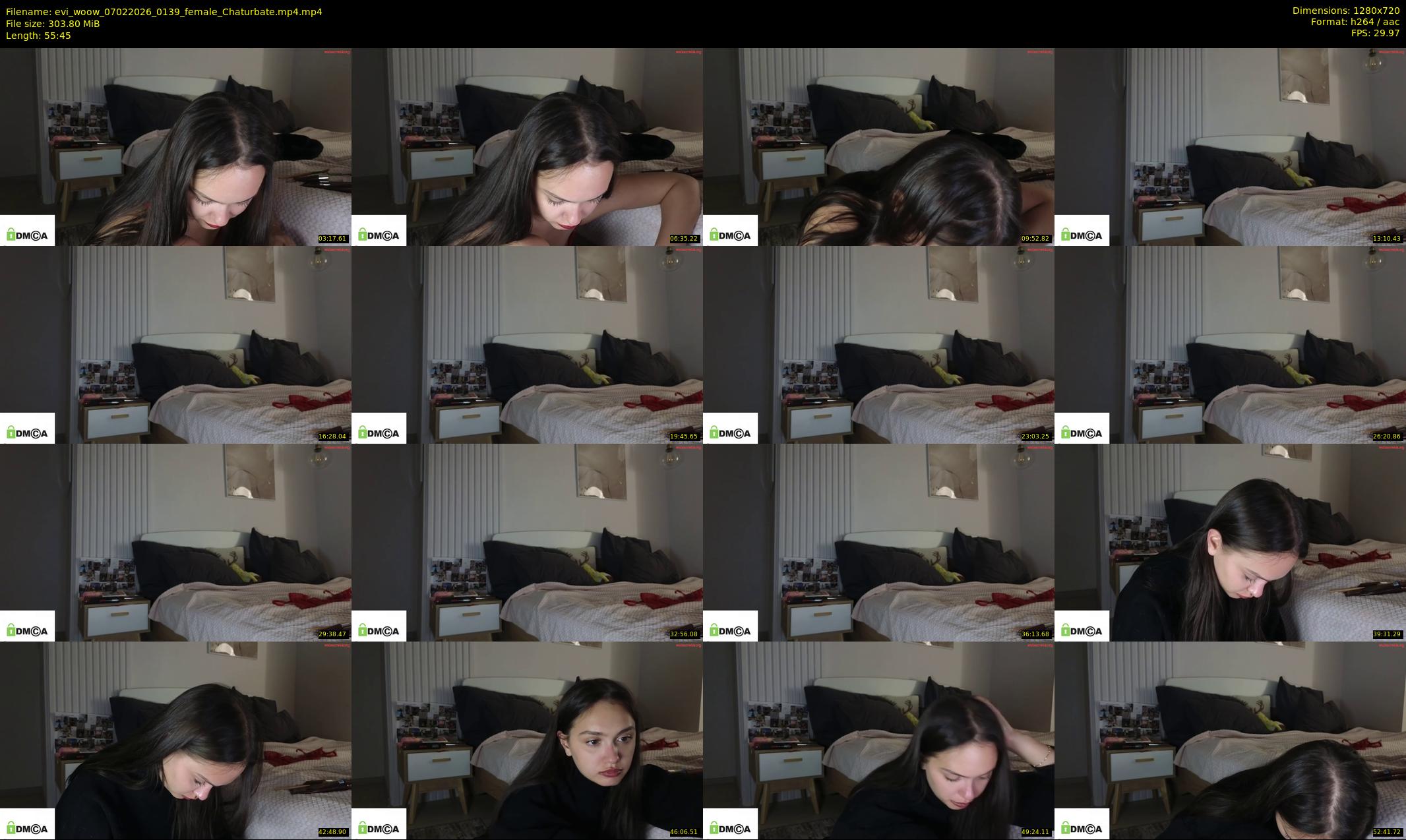 evi_woow — 56 minute Chaturbate female cam show recording, 720p, Feb 7, 2026