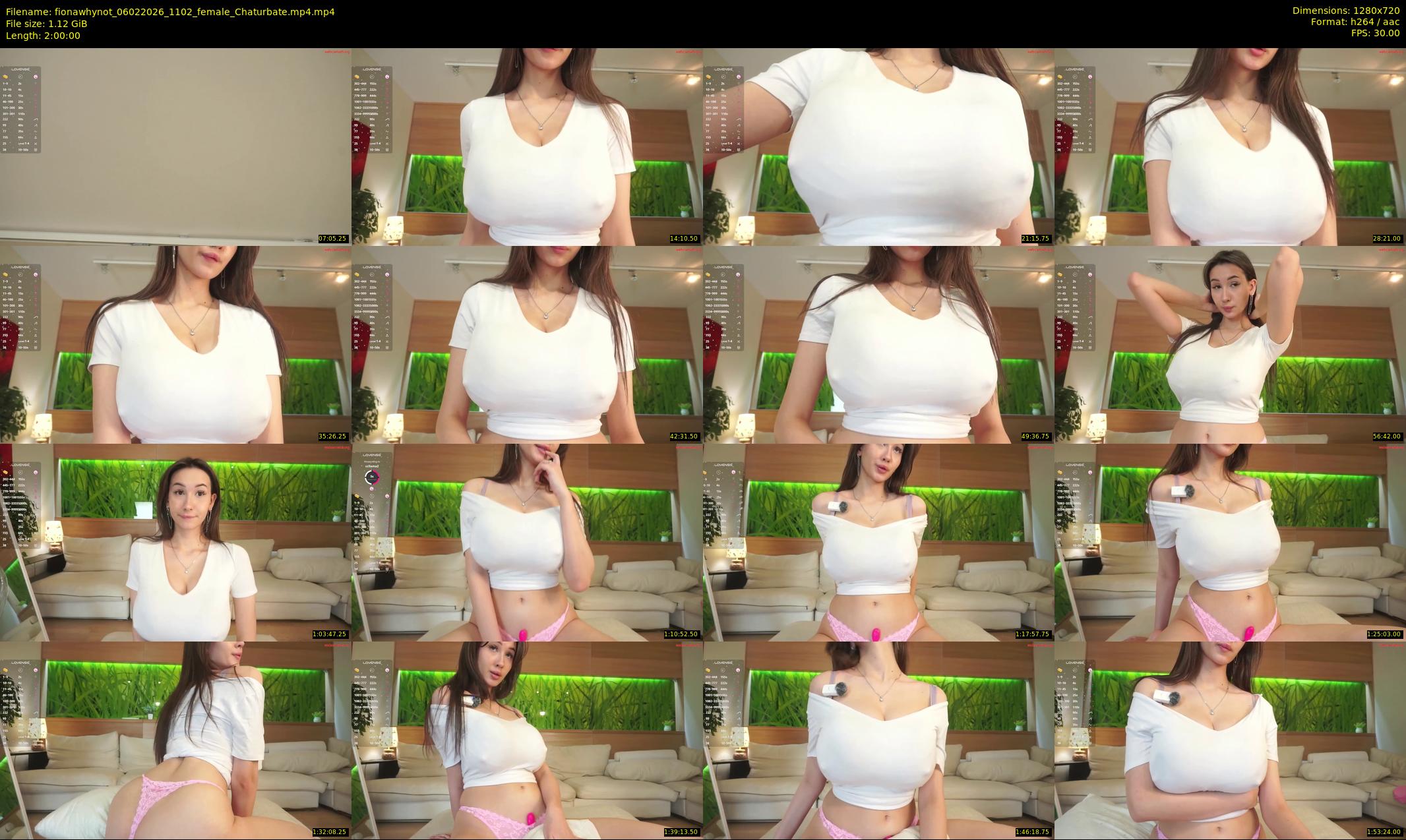 fionawhynot — 120 minute Chaturbate female cam show recording, 720p, Feb 6, 2026