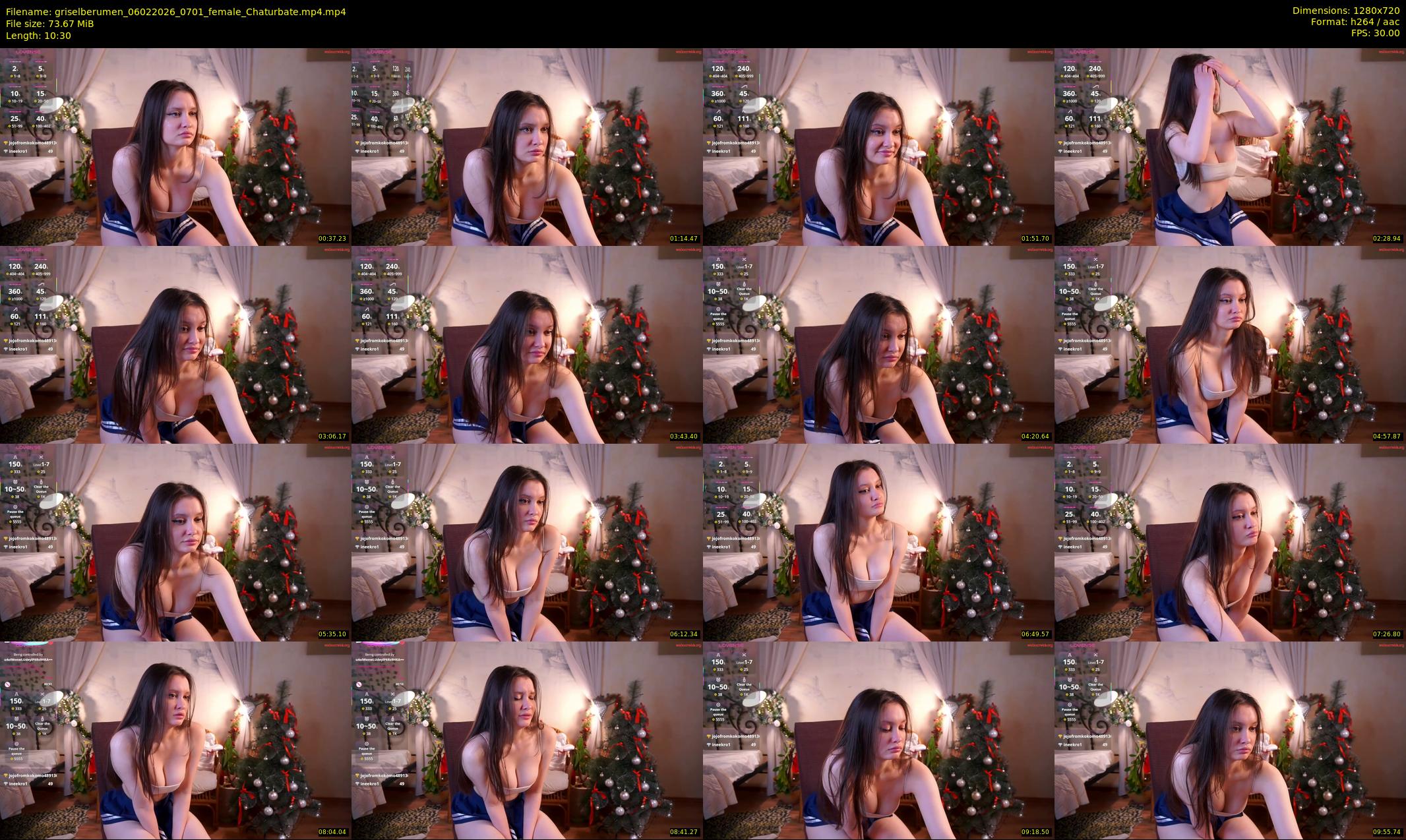 griselberumen — 11 minute Chaturbate female cam show recording, 720p, Feb 6, 2026