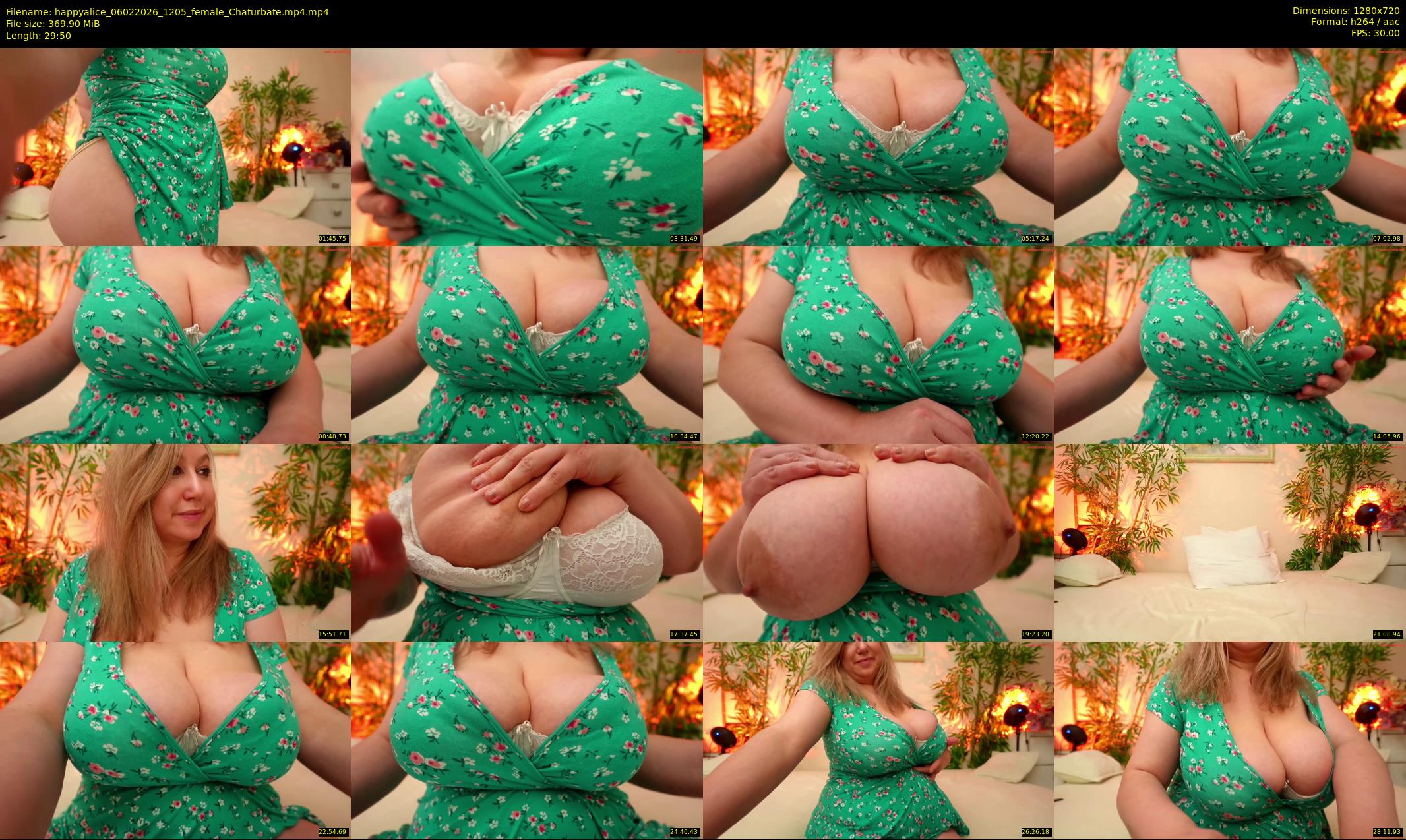 happyalice — 30 minute Chaturbate female cam show recording, 720p, Feb 6, 2026